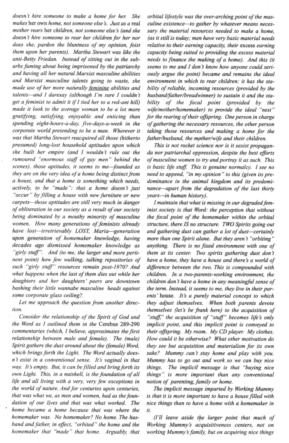 Read online Cerebus comic -  Issue #299 - 30