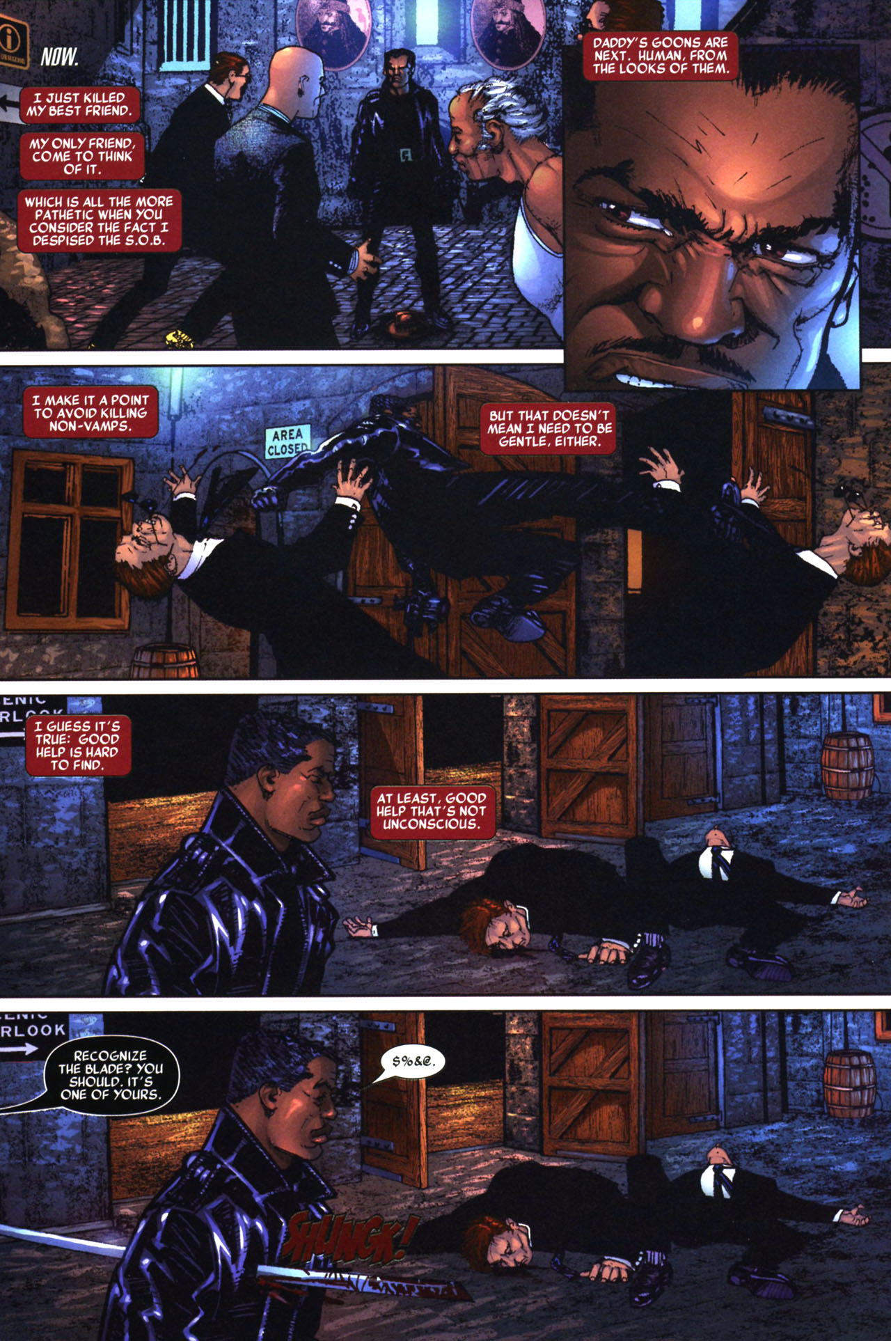 Read online Blade (2006) comic -  Issue #12 - 3