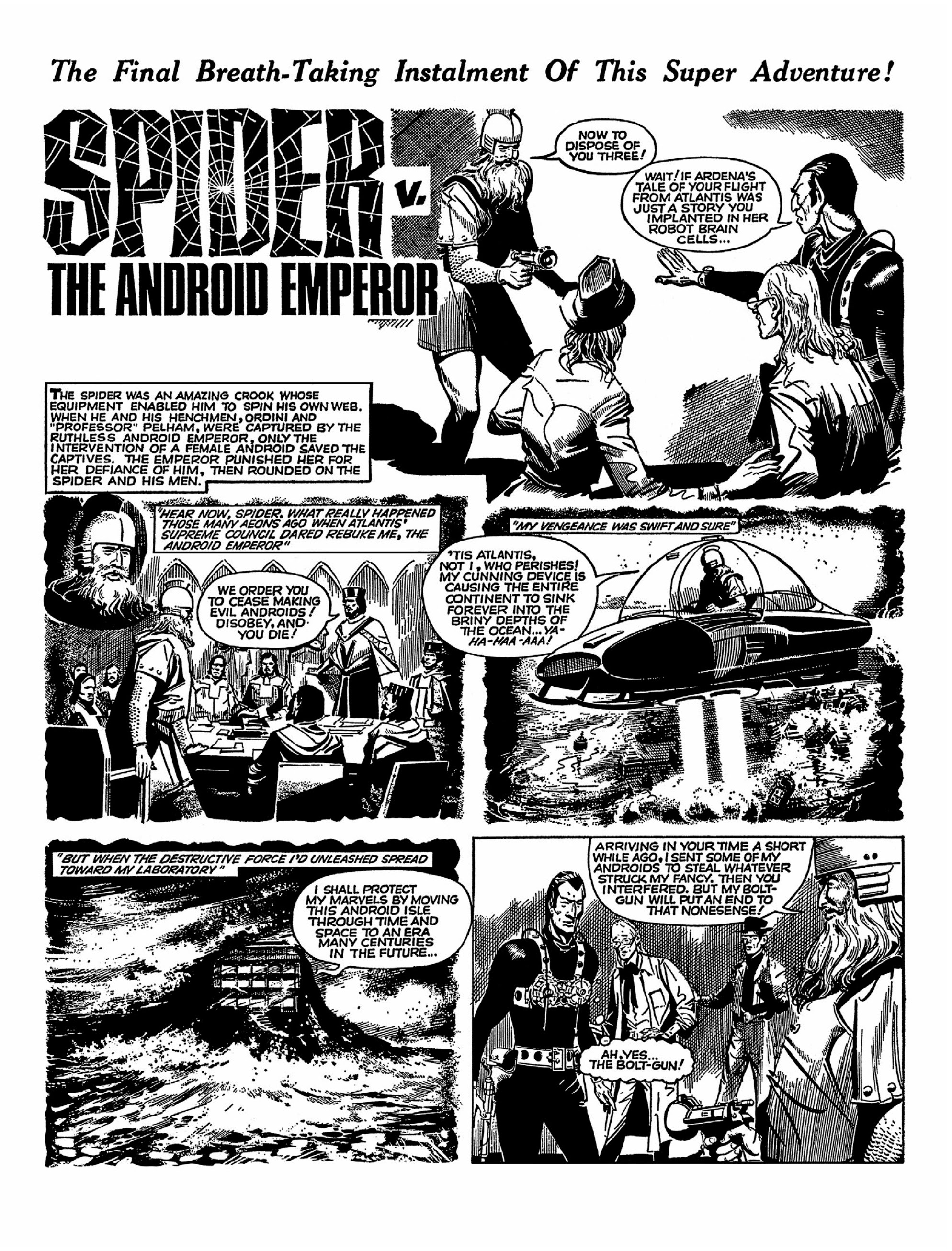 Read online The Spider's Syndicate of Crime comic -  Issue # TPB - 136