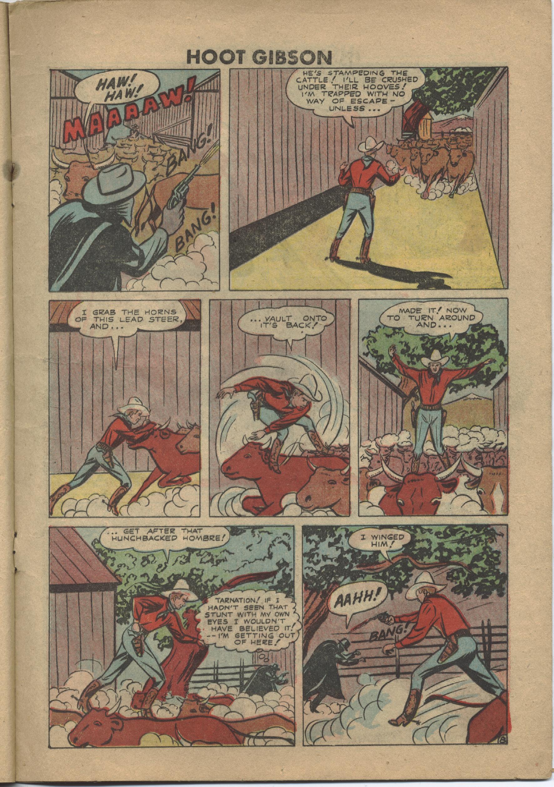 Read online Hoot Gibson comic -  Issue #2 - 17