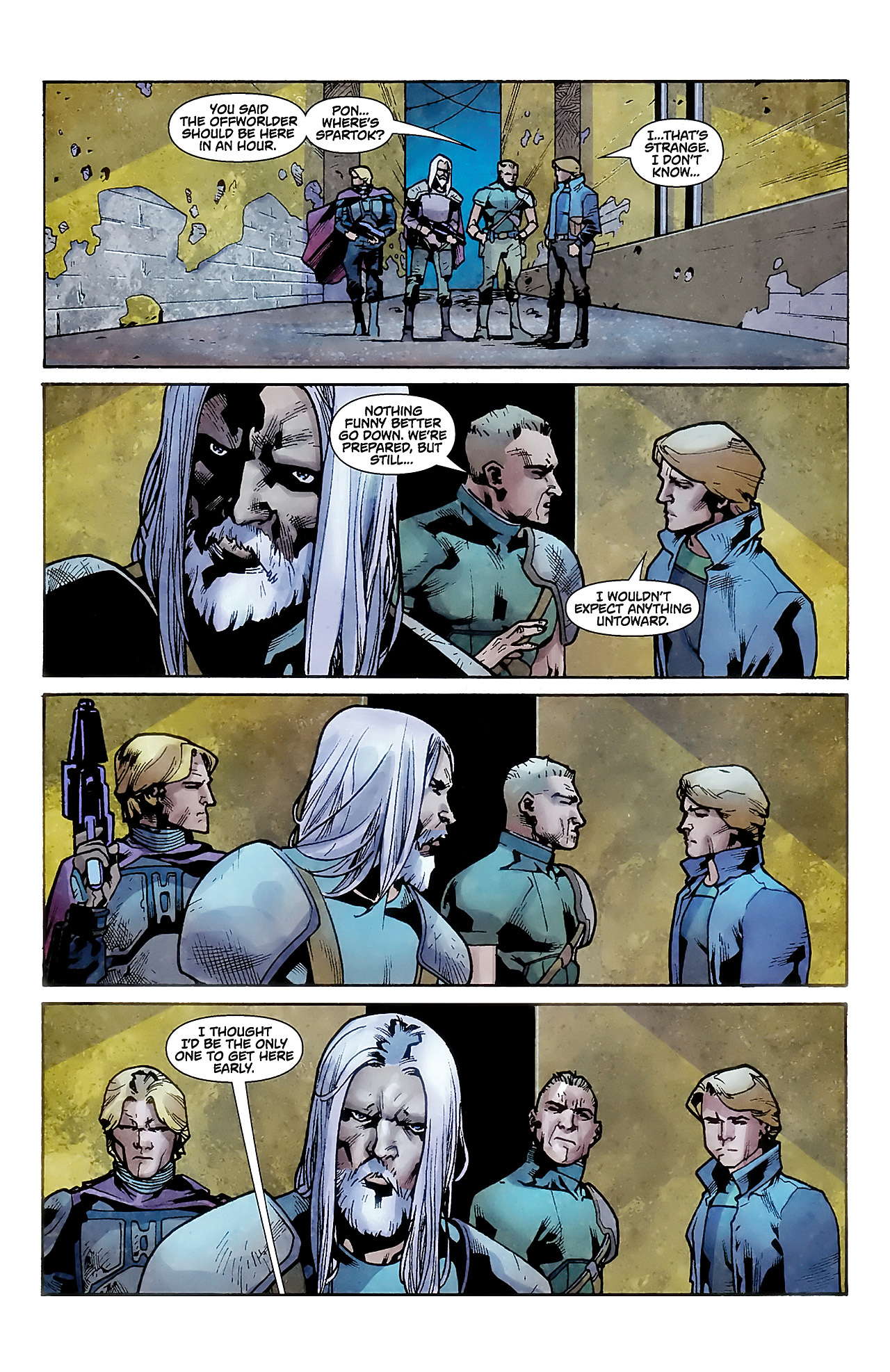 Read online Star Wars: Jedi - The Dark Side comic -  Issue #4 - 8