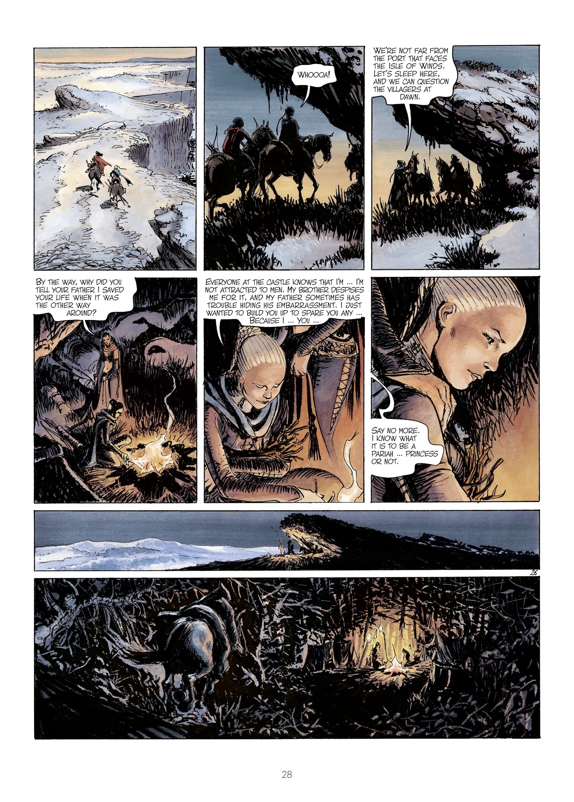 Read online The World of Thorgal: Kriss of Valnor: Worthy of a Queen comic -  Issue # Full - 30
