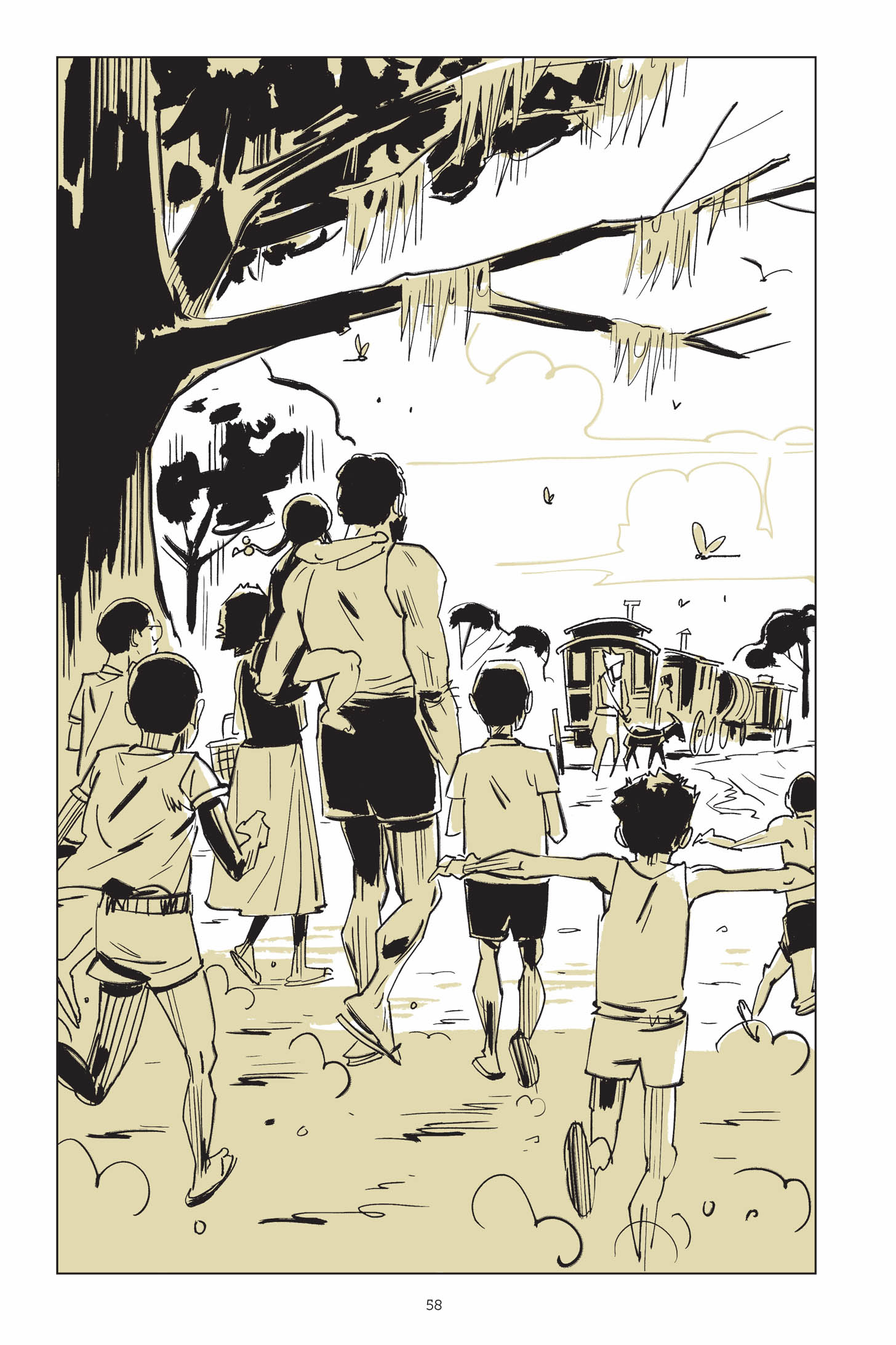 Read online Now Let Me Fly: A Portrait of Eugene Bullard comic -  Issue # TPB (Part 1) - 64