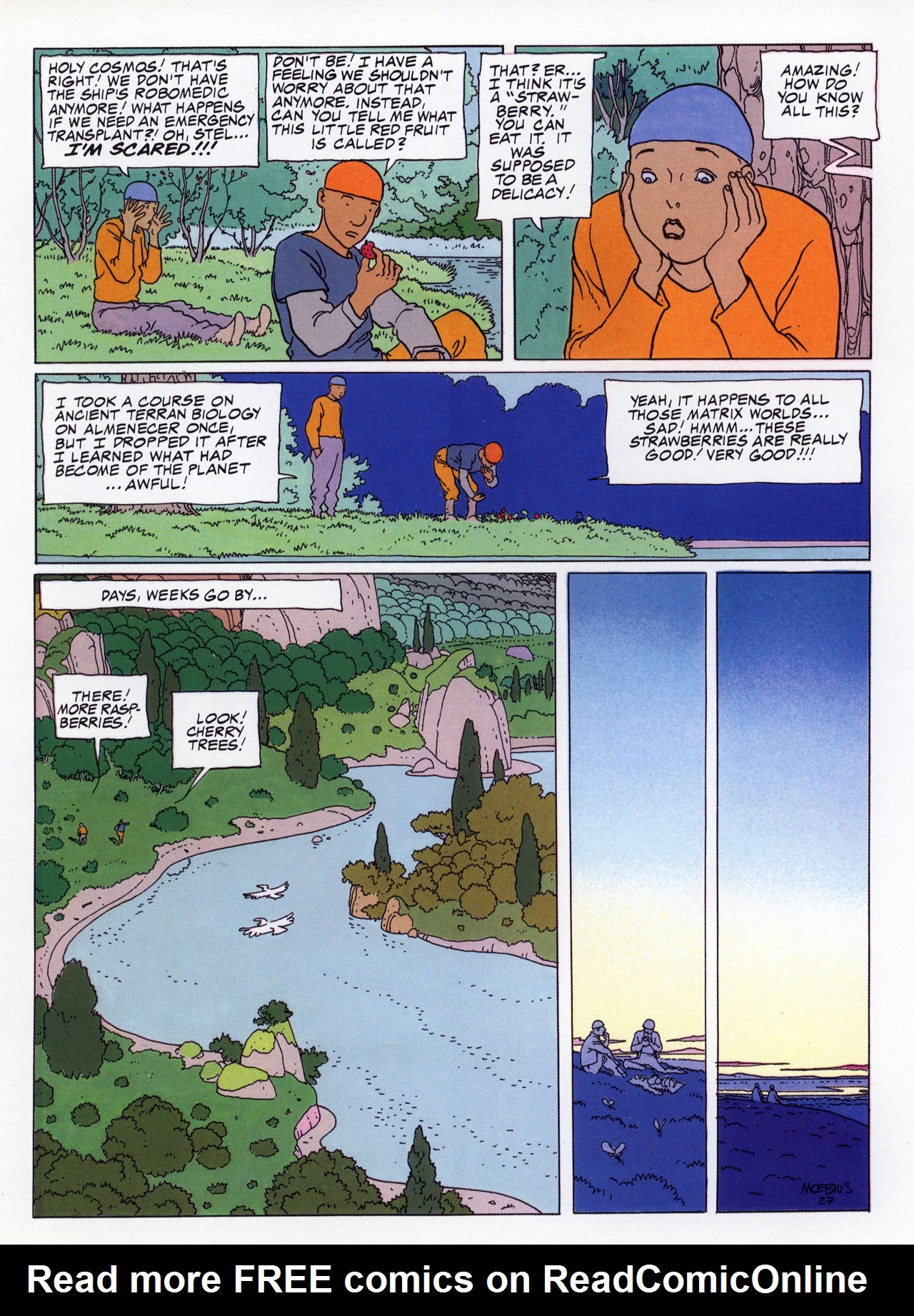 Read online Epic Graphic Novel: Moebius comic -  Issue # TPB 5 - 33