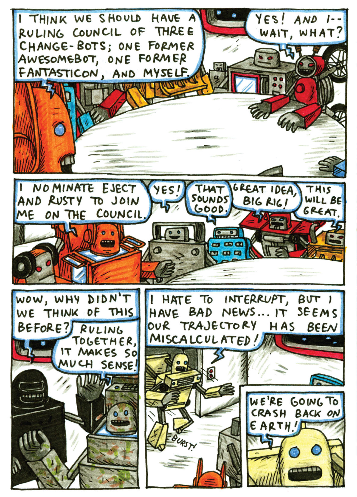 Read online Incredible Change-Bots comic -  Issue # TPB 2 - 51