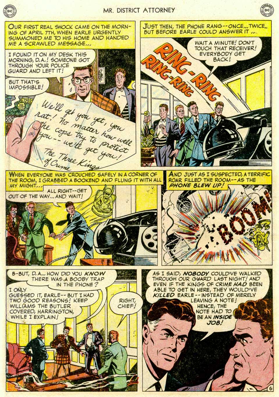 Read online Mr. District Attorney comic -  Issue #19 - 8
