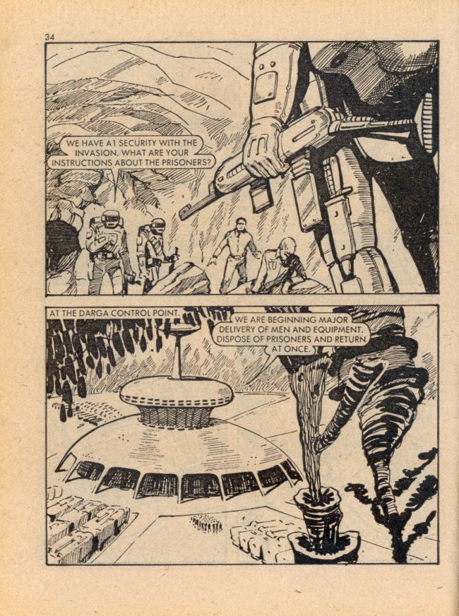 Read online Starblazer comic -  Issue #27 - 34