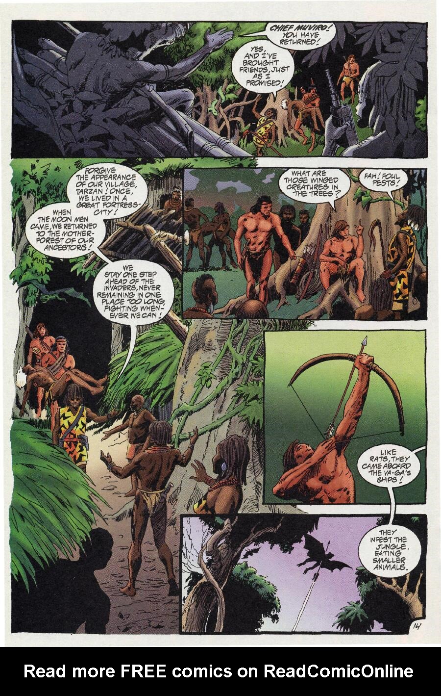Read online Tarzan (1996) comic -  Issue #18 - 20