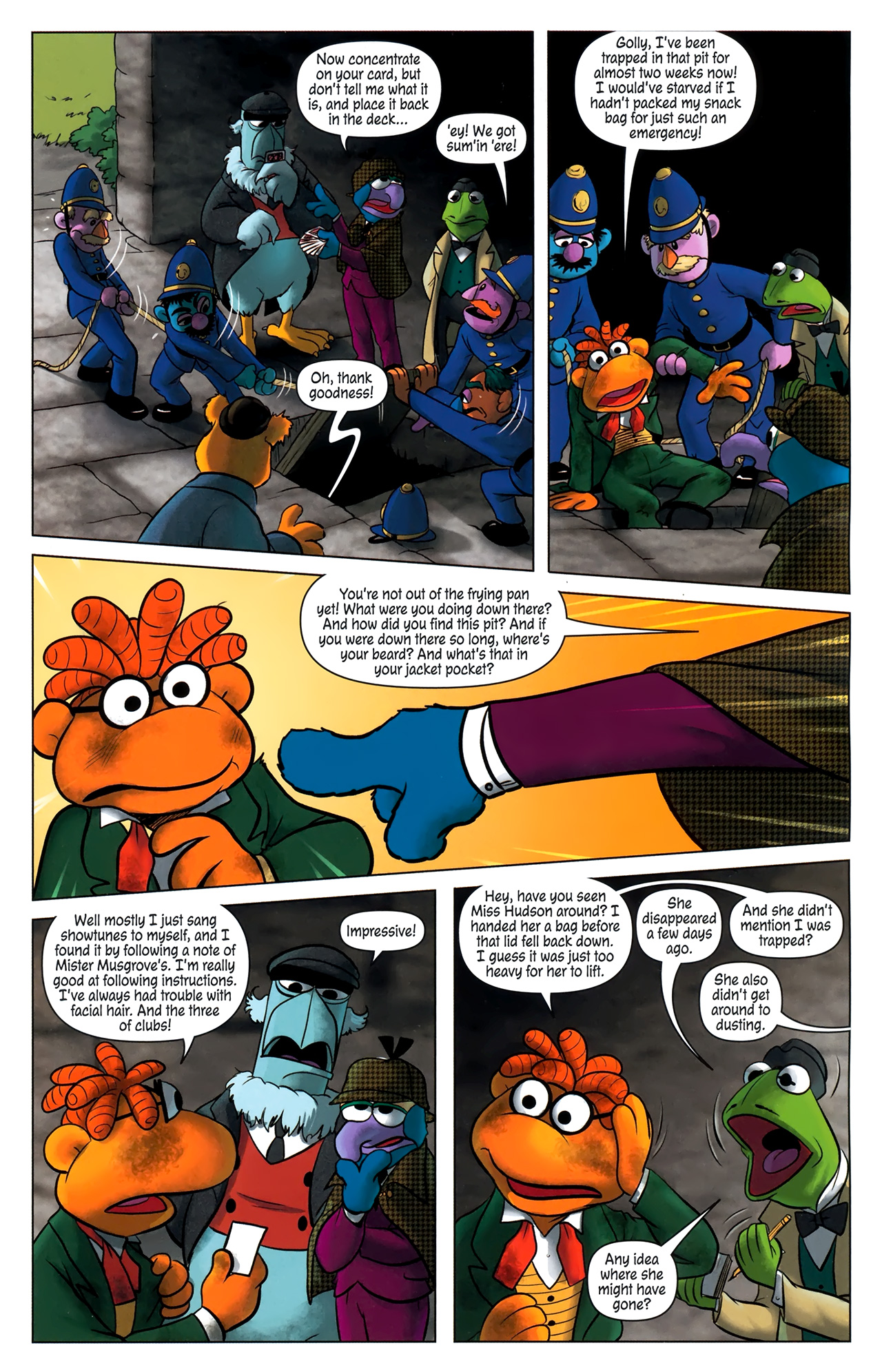 Read online Muppet Sherlock Holmes comic -  Issue #4 - 17