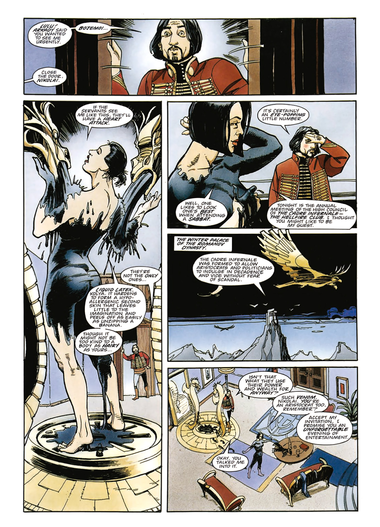 Read online Nikolai Dante comic -  Issue # TPB 2 - 162