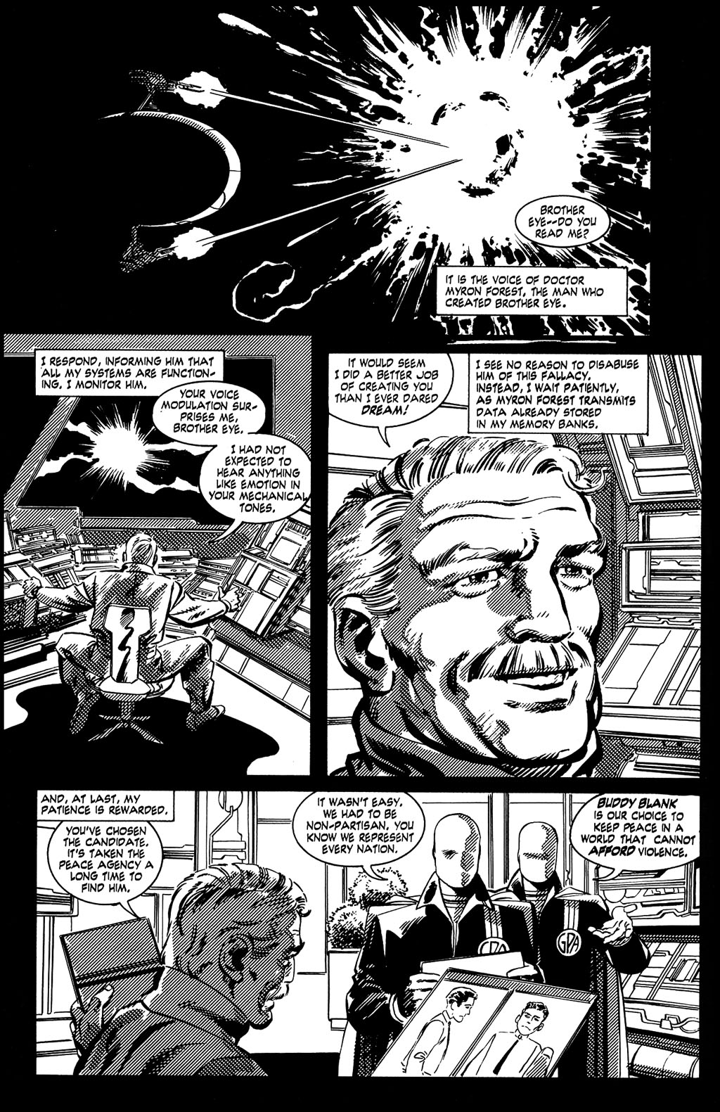 Read online OMAC: One Man Army Corps comic -  Issue #4 - 36