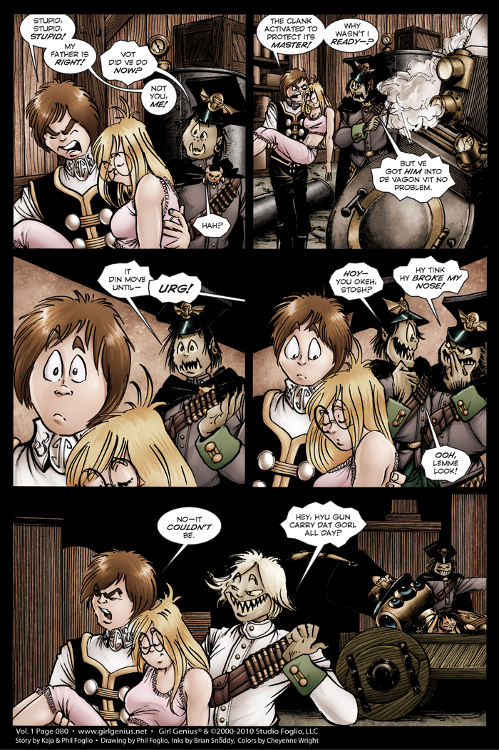 Read online Girl Genius (2002) comic -  Issue #1 - 80