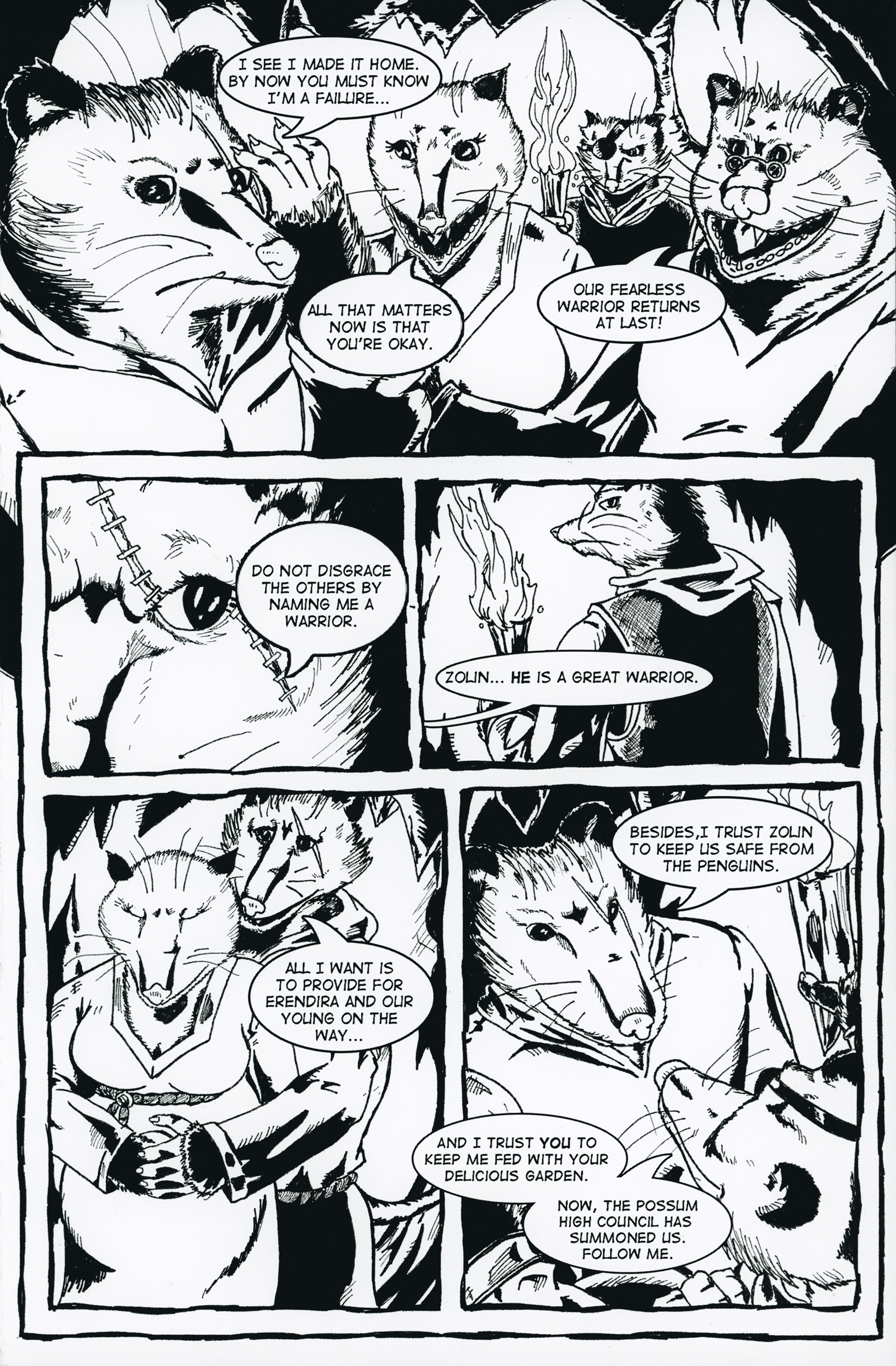Read online Penguins vs. Possums comic -  Issue #1 - 13