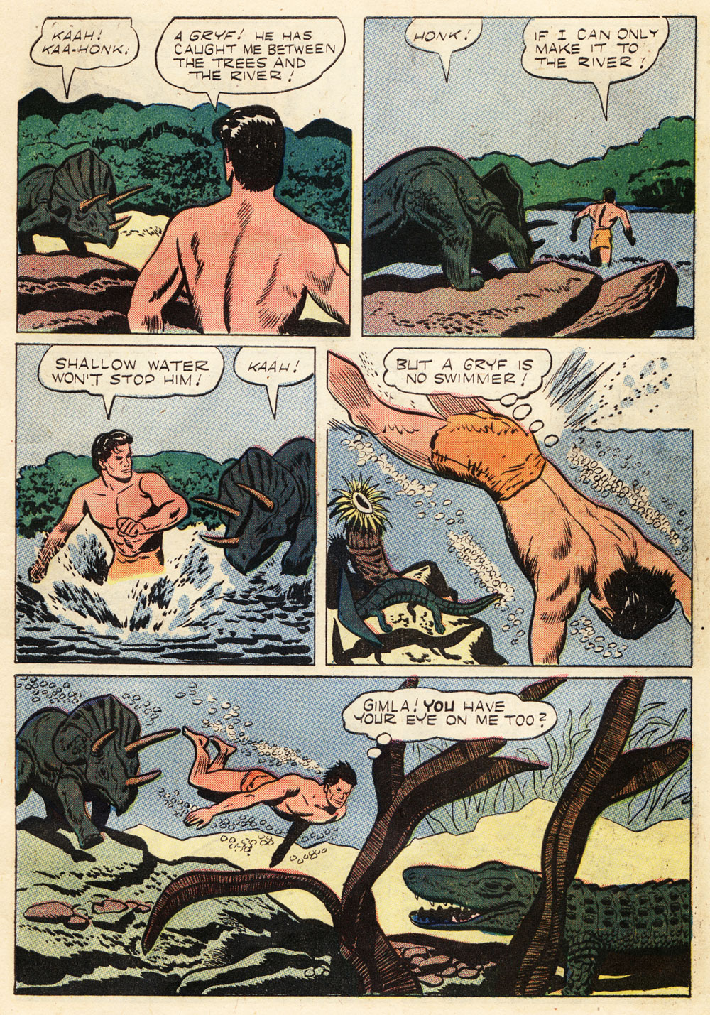 Read online Tarzan (1948) comic -  Issue #71 - 7
