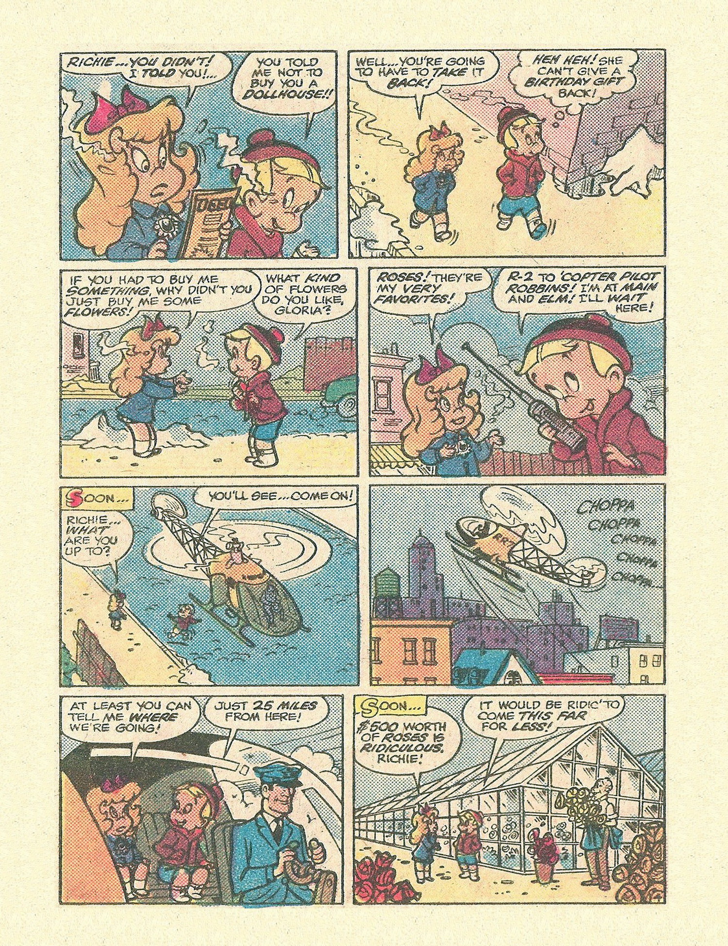 Read online Richie Rich Digest Stories comic -  Issue #13 - 8