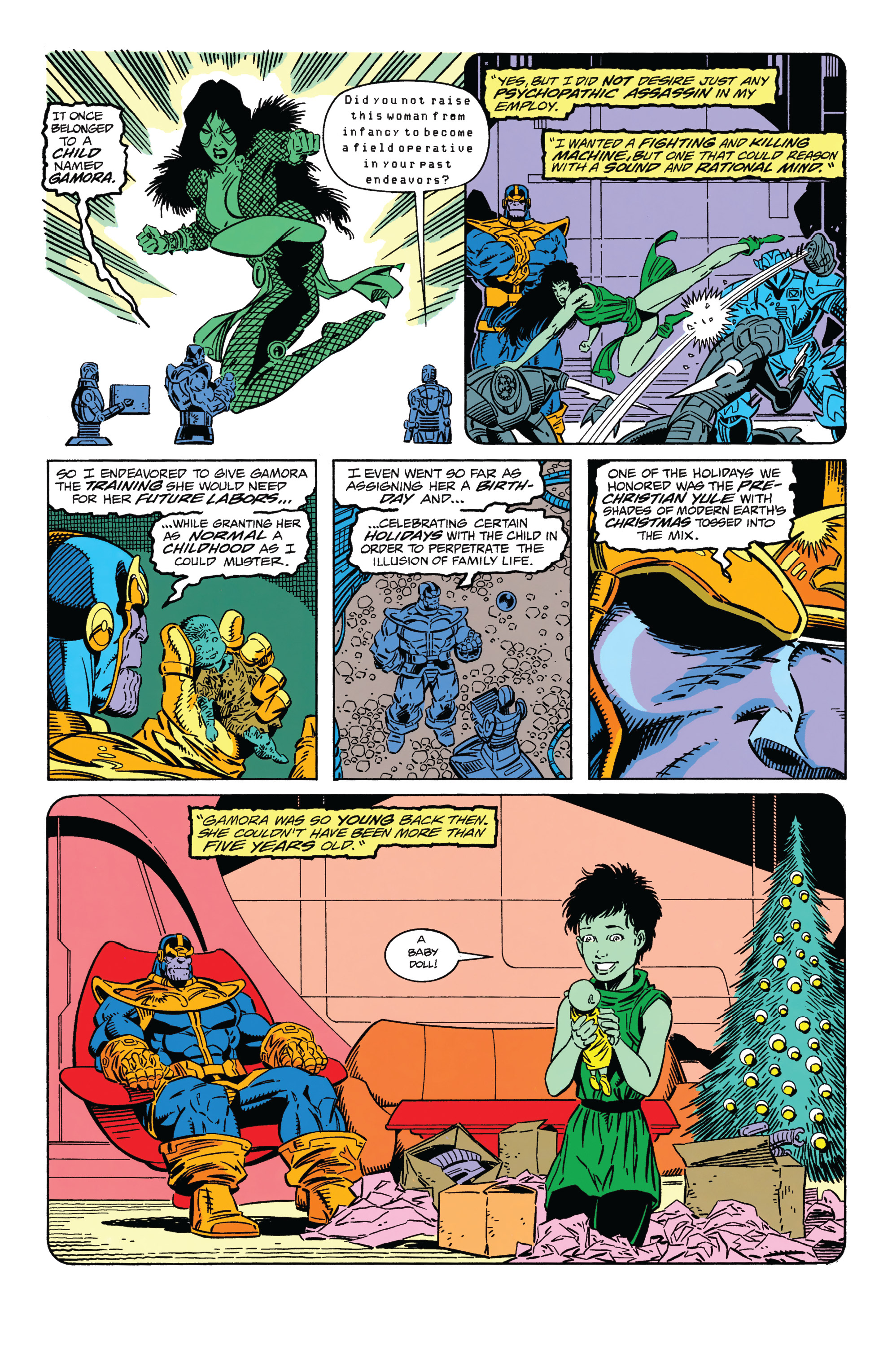 Read online Marvel-Verse: Thanos comic -  Issue # TPB - 91