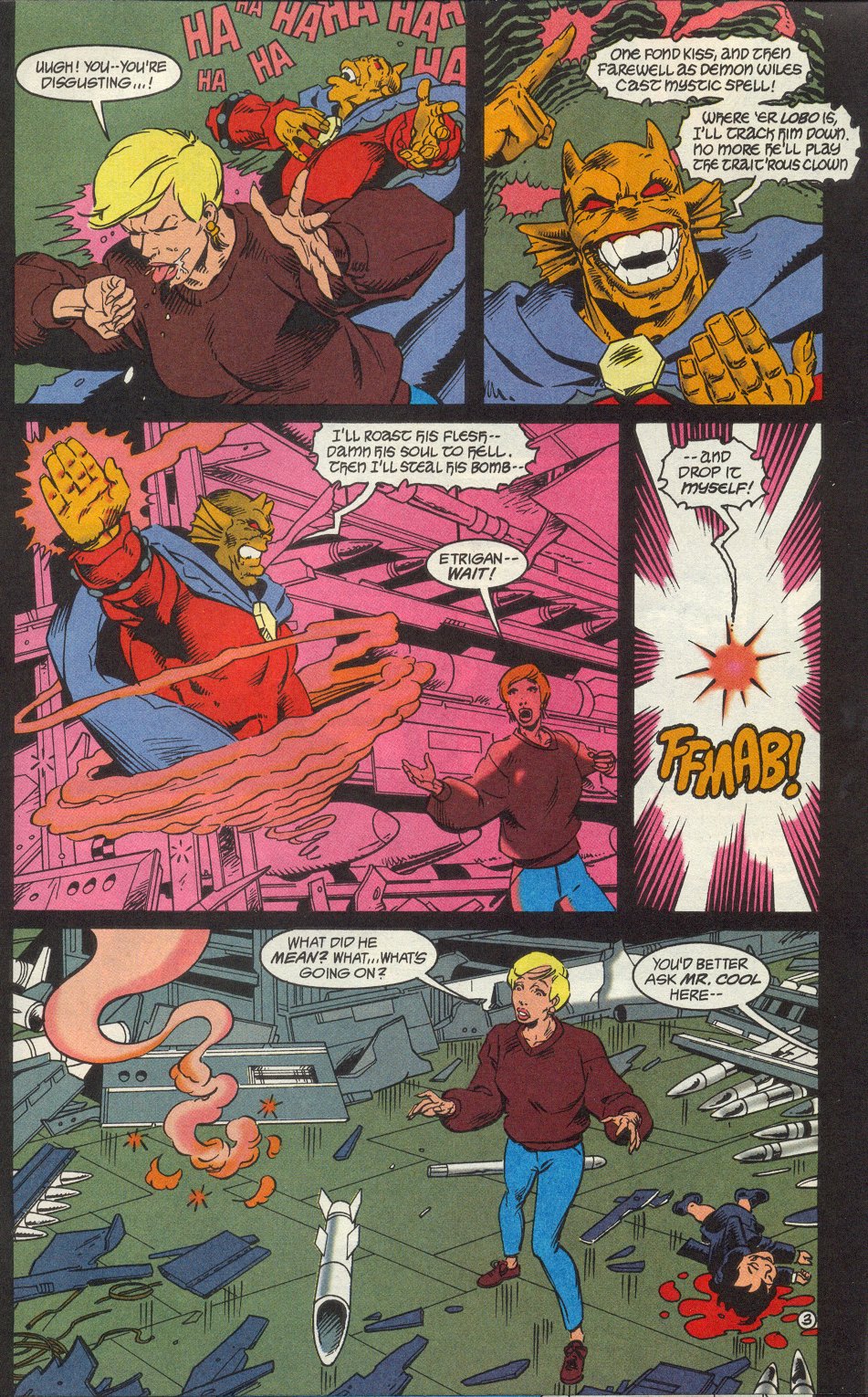 Read online The Demon (1990) comic -  Issue #15 - 4