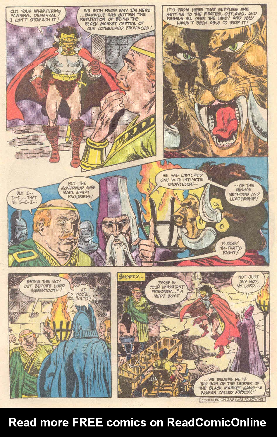 Read online Warlord (1976) comic -  Issue #89 - 10