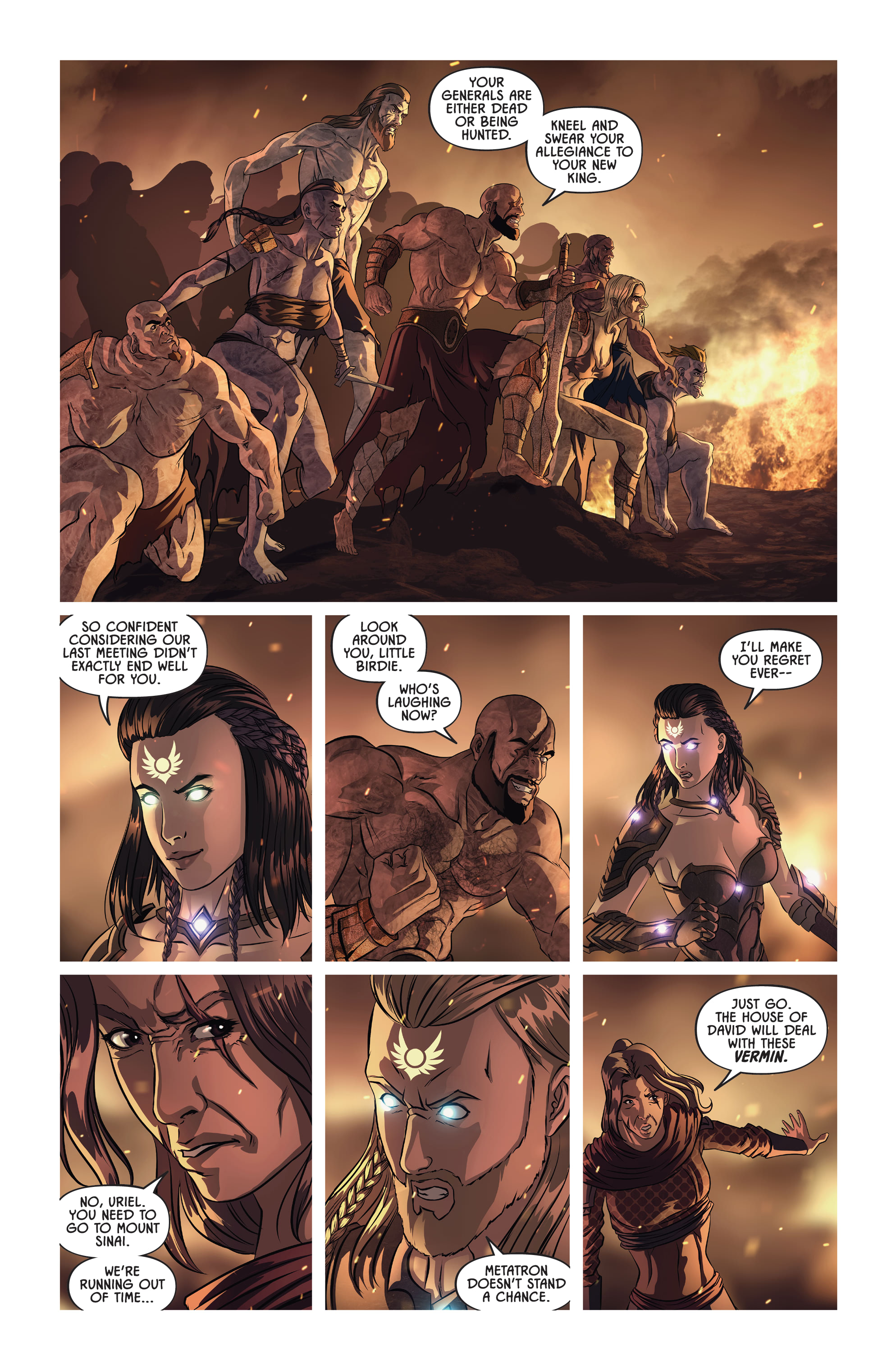 Read online Knights of the Golden Sun comic -  Issue #13 - 11