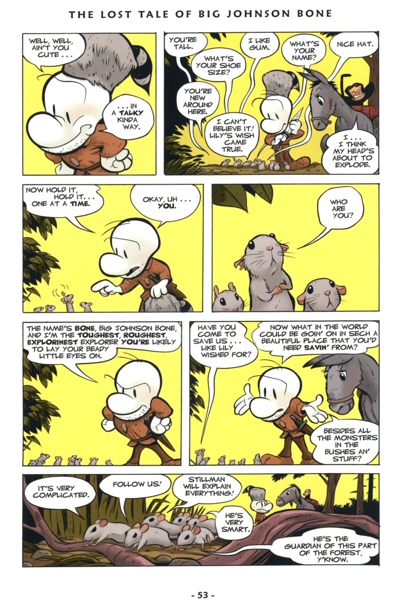 Read online Bone: Tall Tales comic -  Issue # TPB - 63