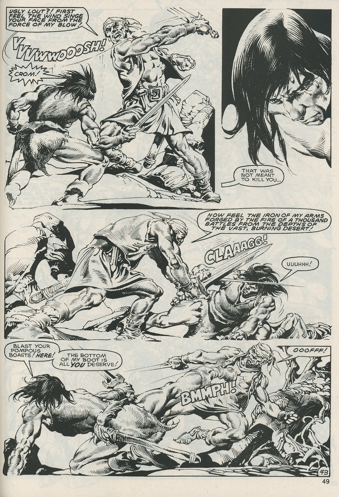 The Savage Sword Of Conan issue 121 - Page 49