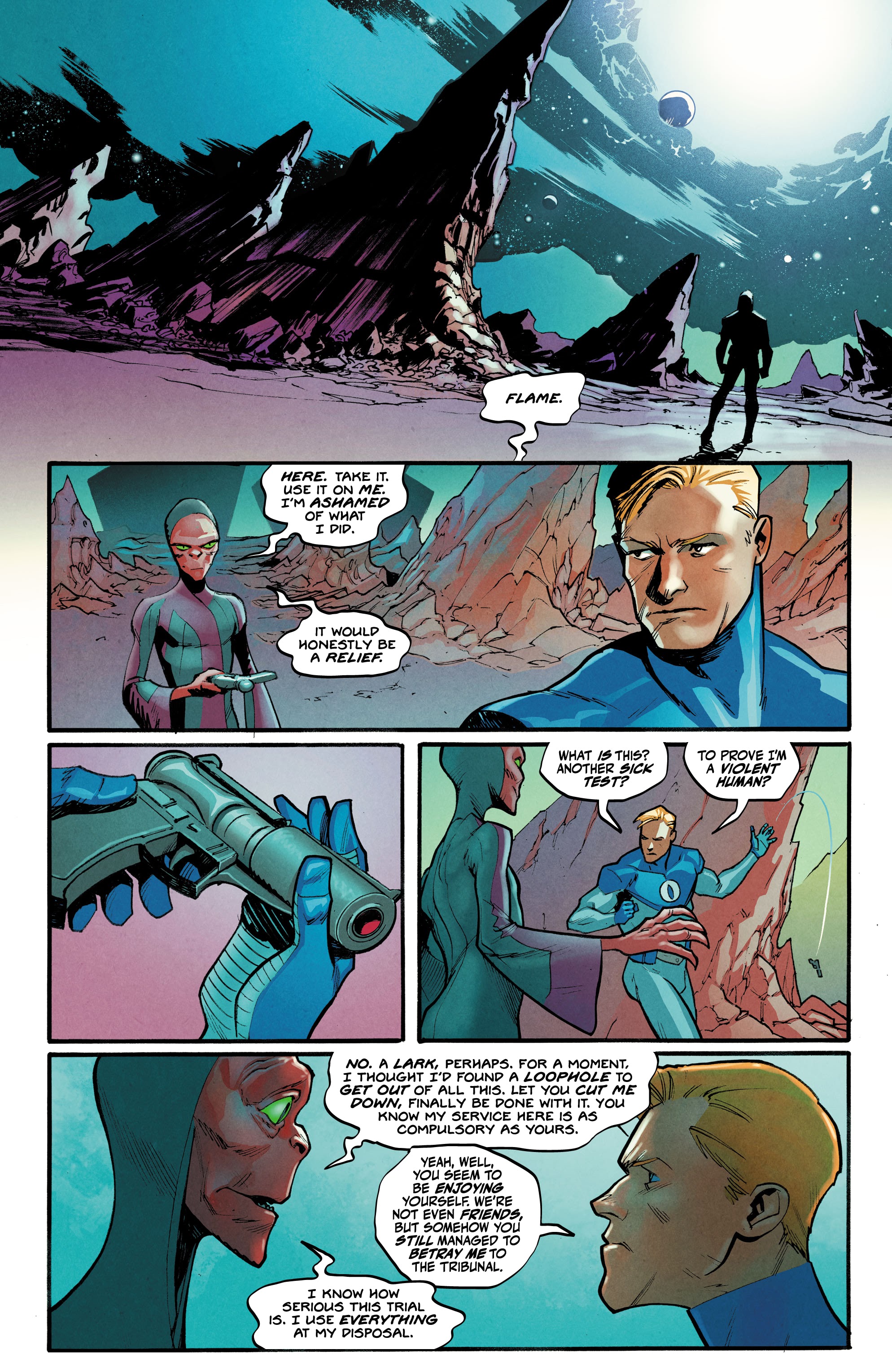 Read online The Blue Flame comic -  Issue #7 - 3