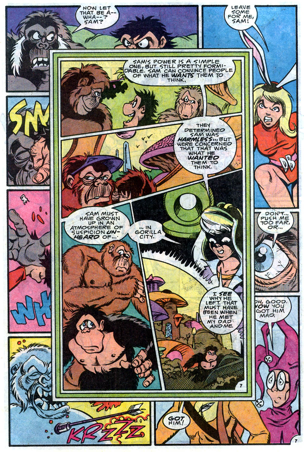 Read online Angel and the Ape (1991) comic -  Issue #3 - 8