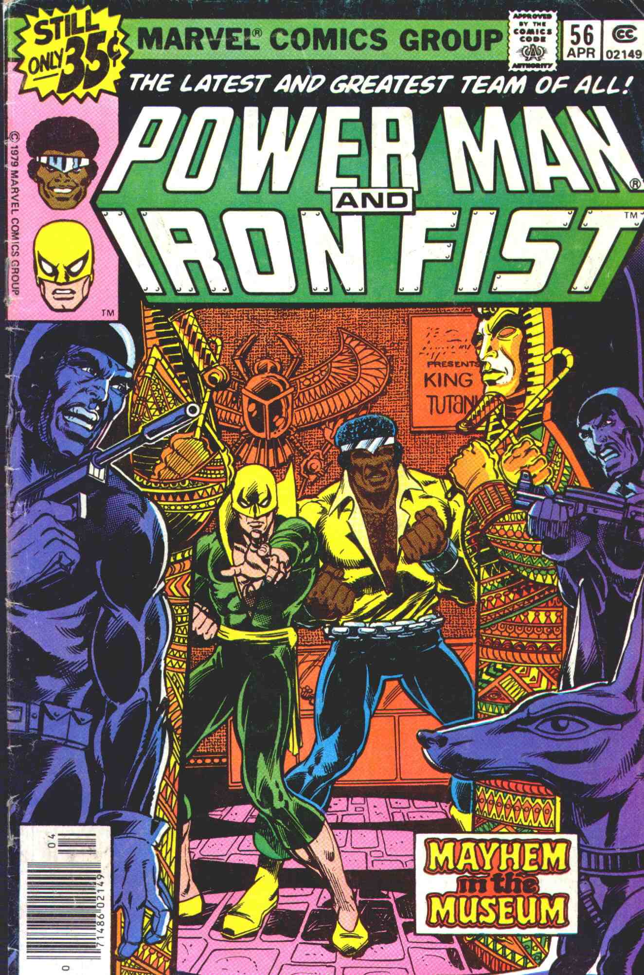 Read online Power Man and Iron Fist (1978) comic -  Issue #56 - 1