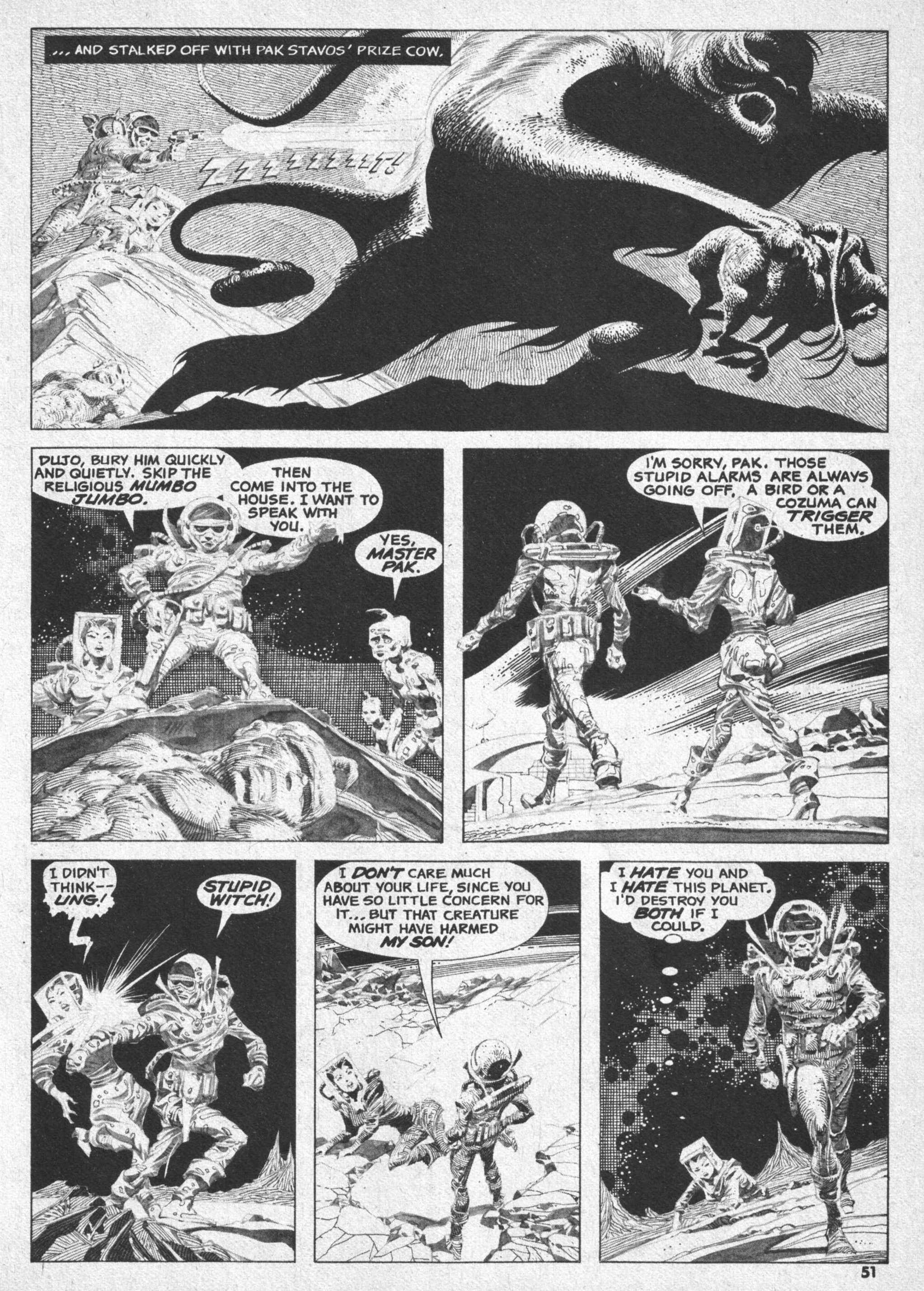 Read online Vampirella (1969) comic -  Issue #59 - 51