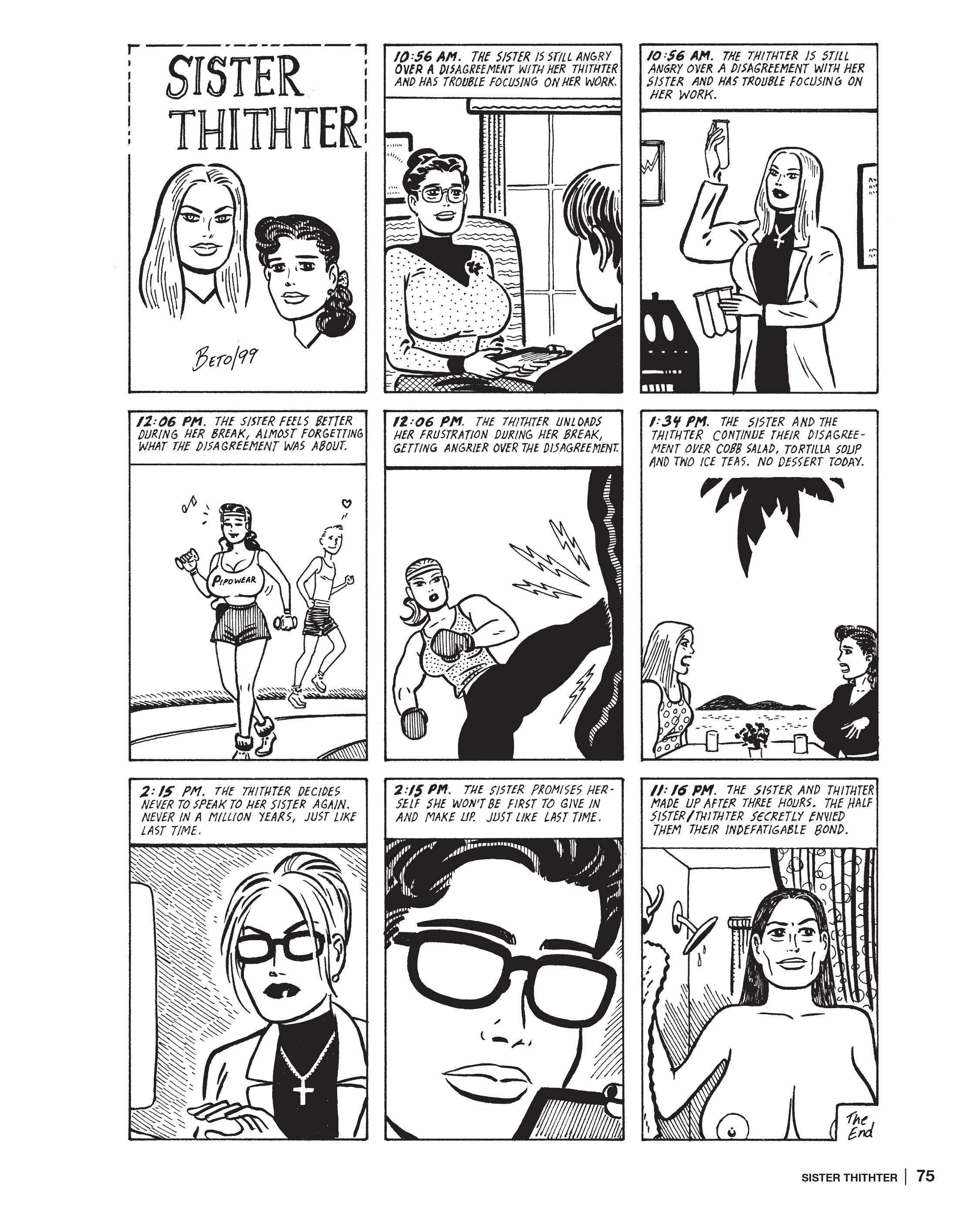 Read online Three Sisters: The Love and Rockets Library comic -  Issue # TPB (Part 1) - 75