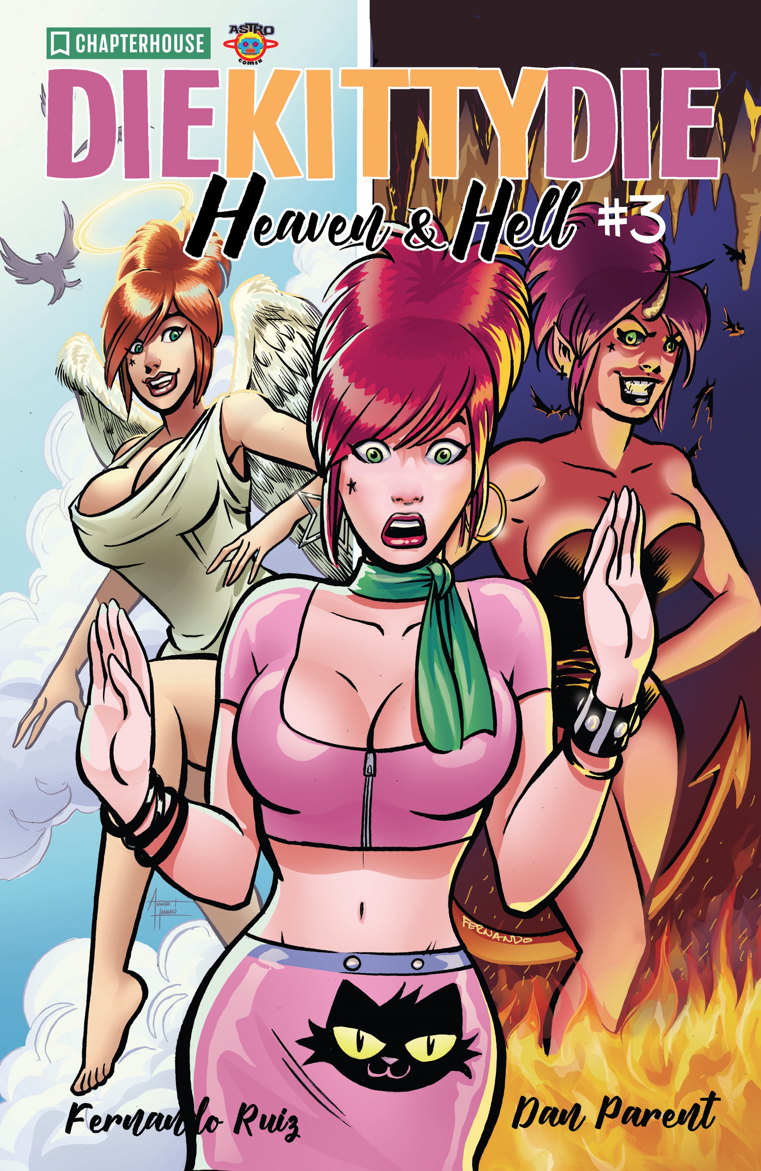 Read online Die Kitty Die! Heaven & Hell comic -  Issue #3 - 1