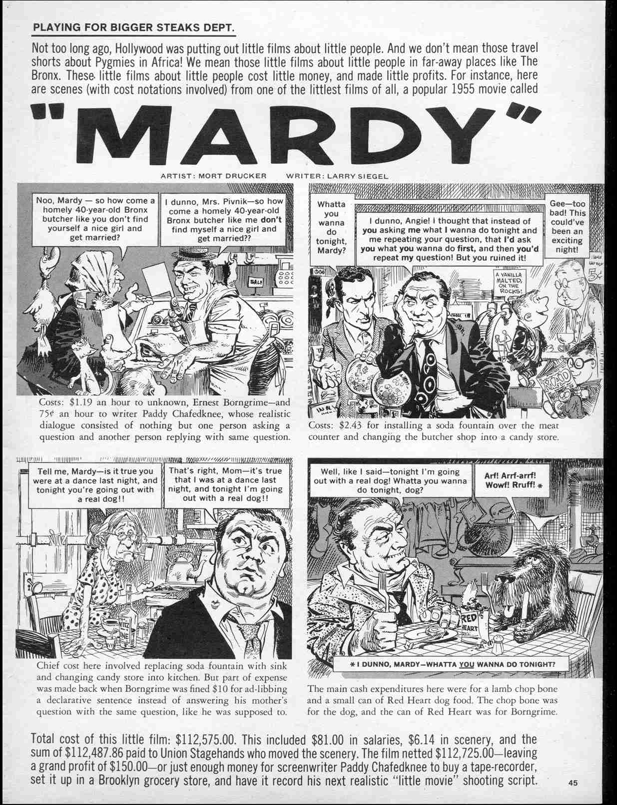 Read online MAD comic -  Issue #78 - 47