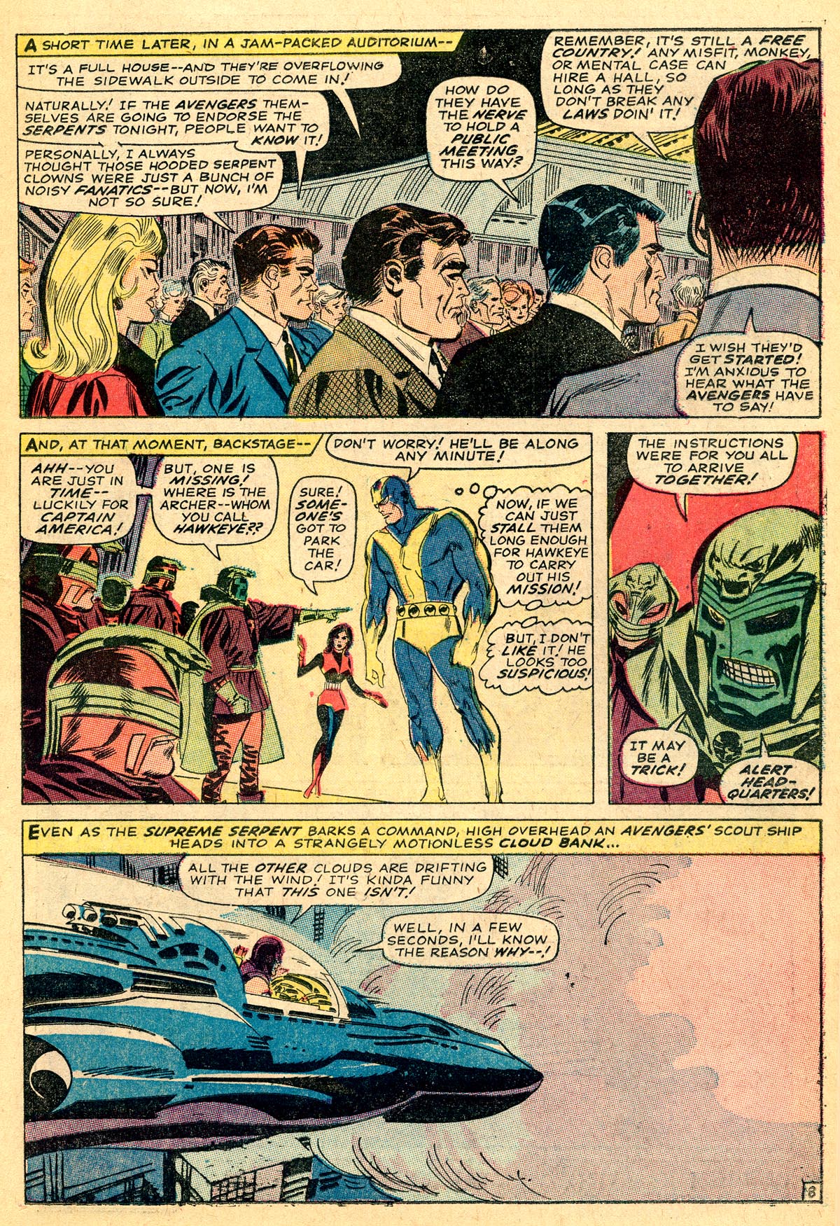 Read online The Avengers (1963) comic -  Issue #33 - 9