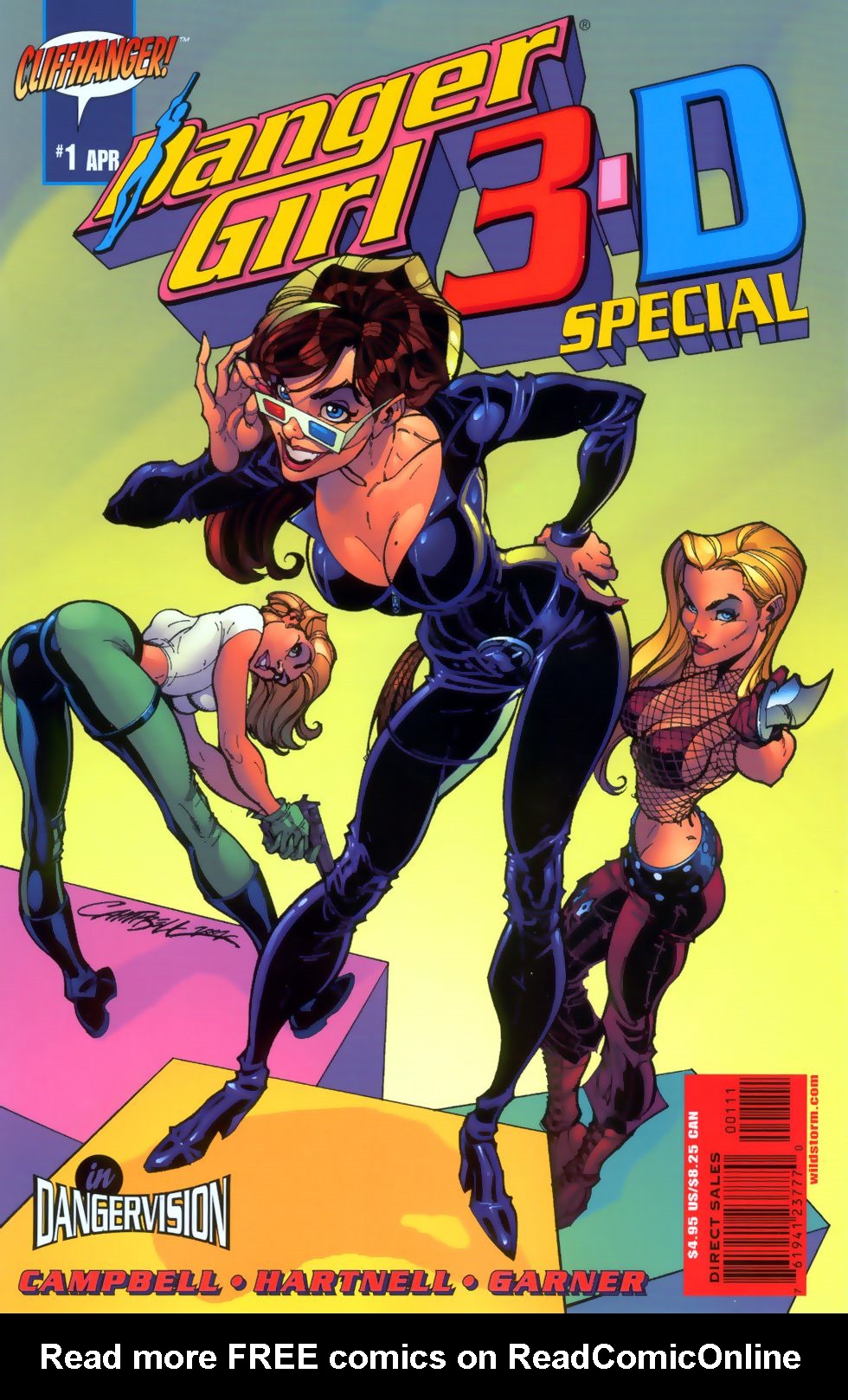 Read online Danger Girl 3-D Special comic -  Issue # Full - 1