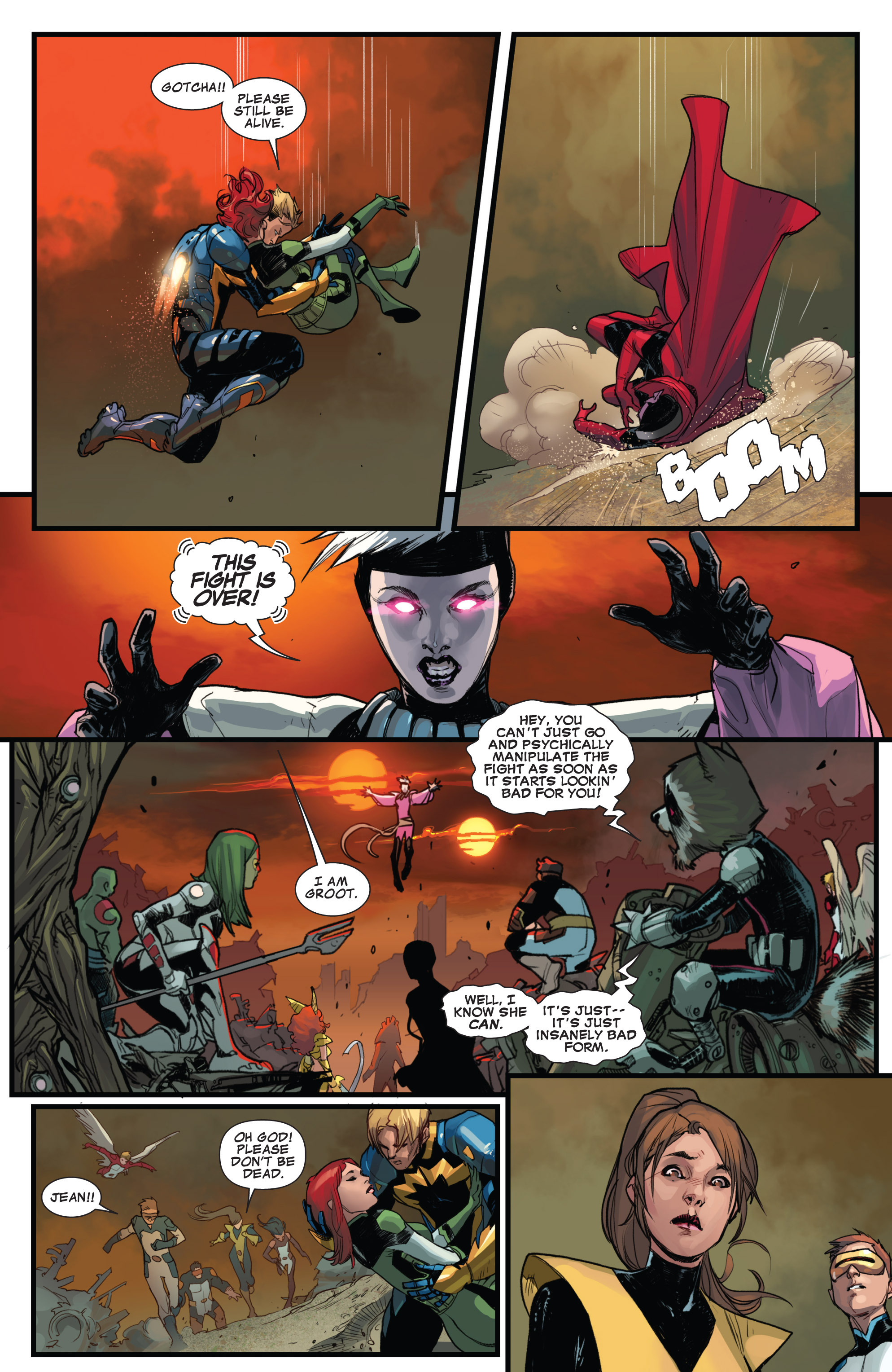 Read online Guardians of the Galaxy/All-New X-Men: The Trial of Jean Grey comic -  Issue # TPB - 103