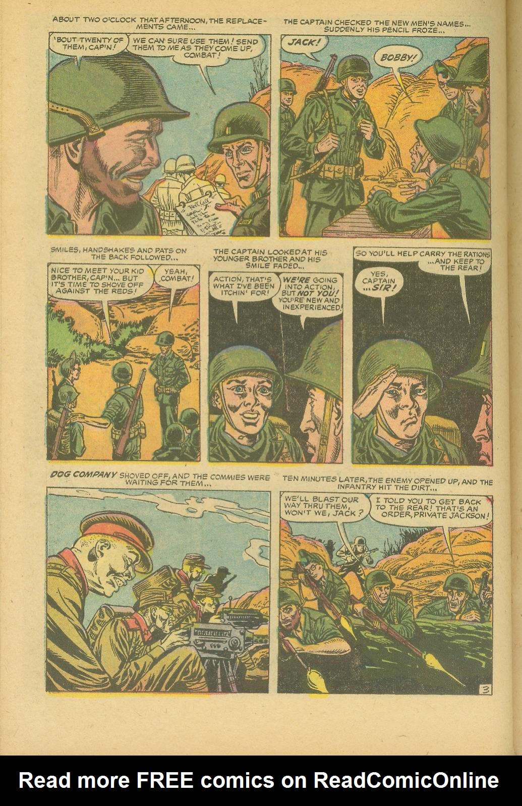 Read online Combat Casey comic -  Issue #28 - 30