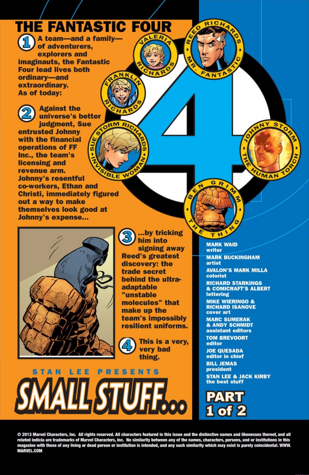 Read online Fantastic Four by Waid & Wieringo Ultimate Collection comic -  Issue # TPB 1 - 121