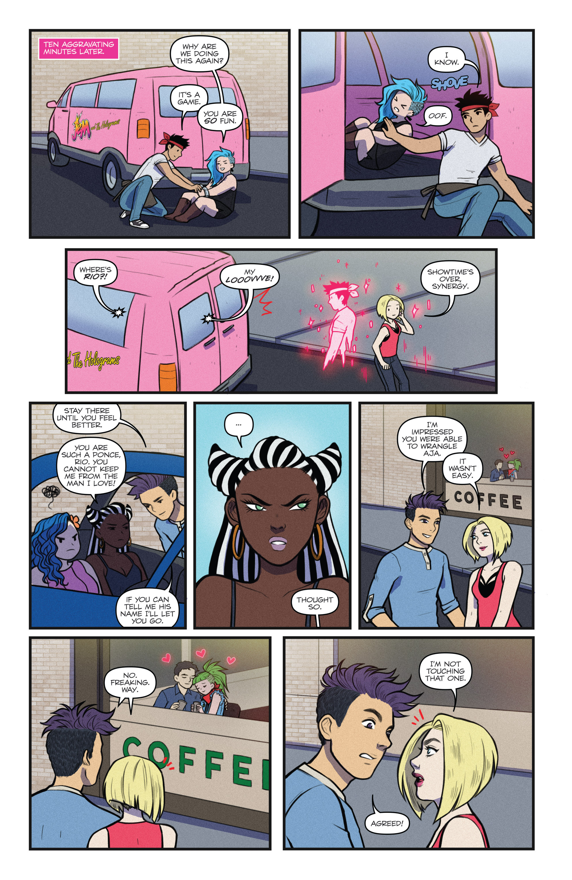 Read online Jem and The Holograms comic -  Issue # _Special - Valentine's Day - 21