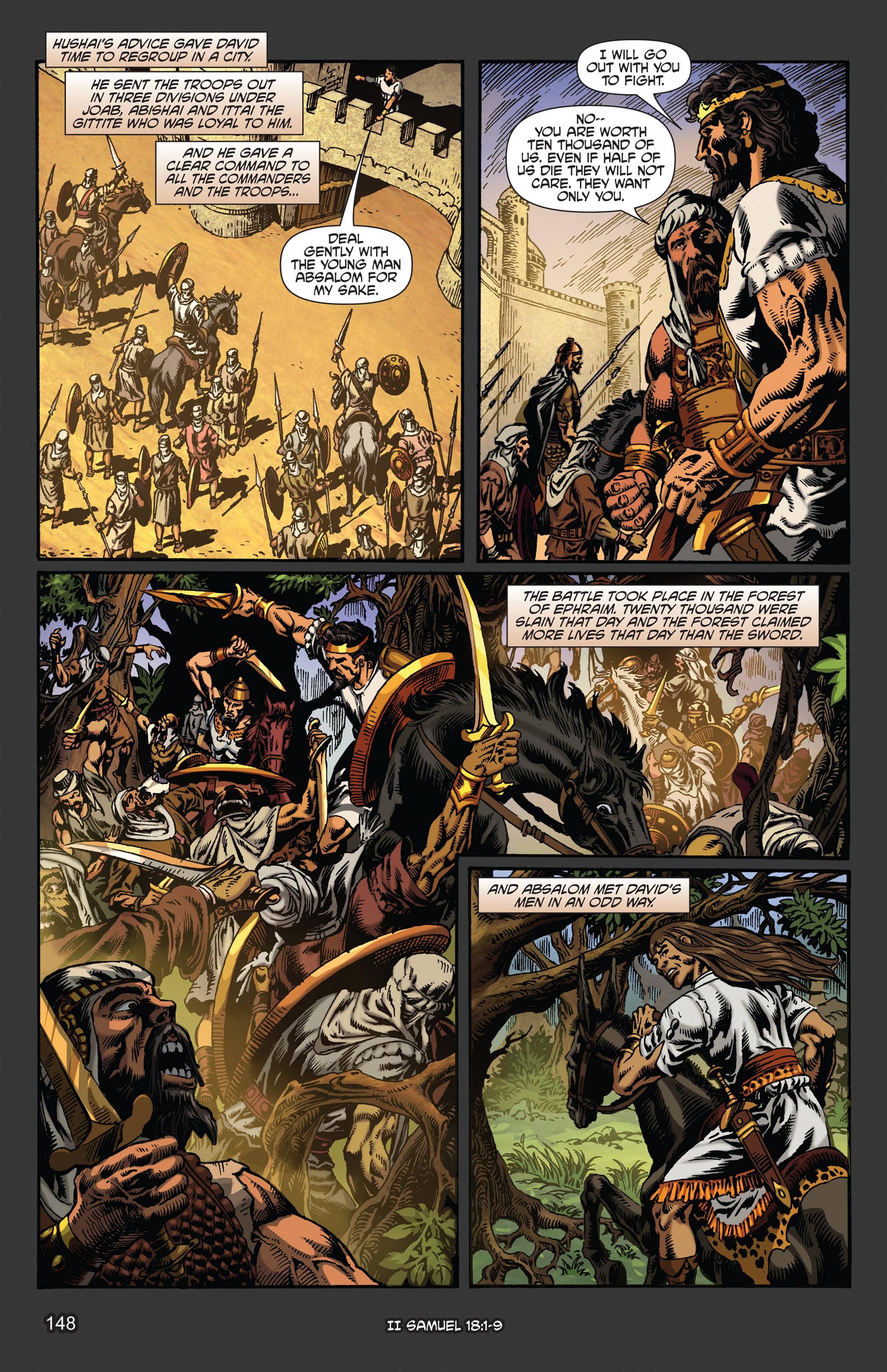 Read online The Kingstone Bible comic -  Issue #5 - 152