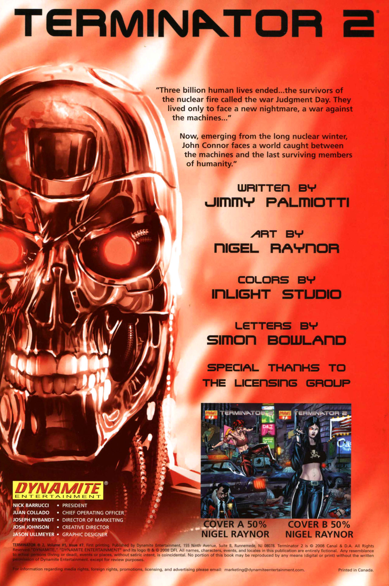 Read online Painkiller Jane Vs. Terminator comic -  Issue #4 - 4
