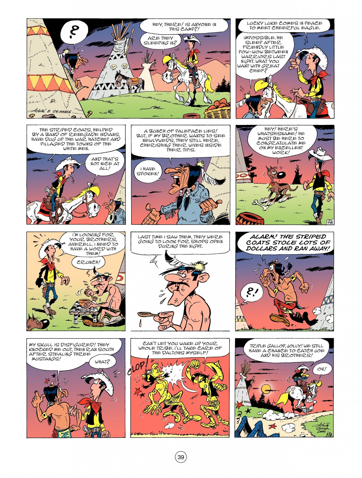 Read online A Lucky Luke Adventure comic -  Issue #45 - 39