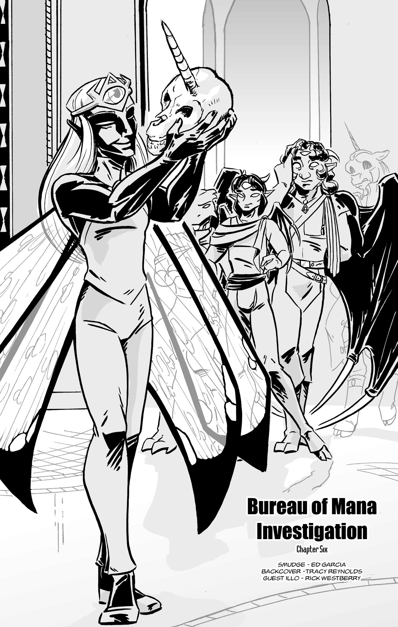 Read online Bureau of Mana Investigation comic -  Issue #6 - 3