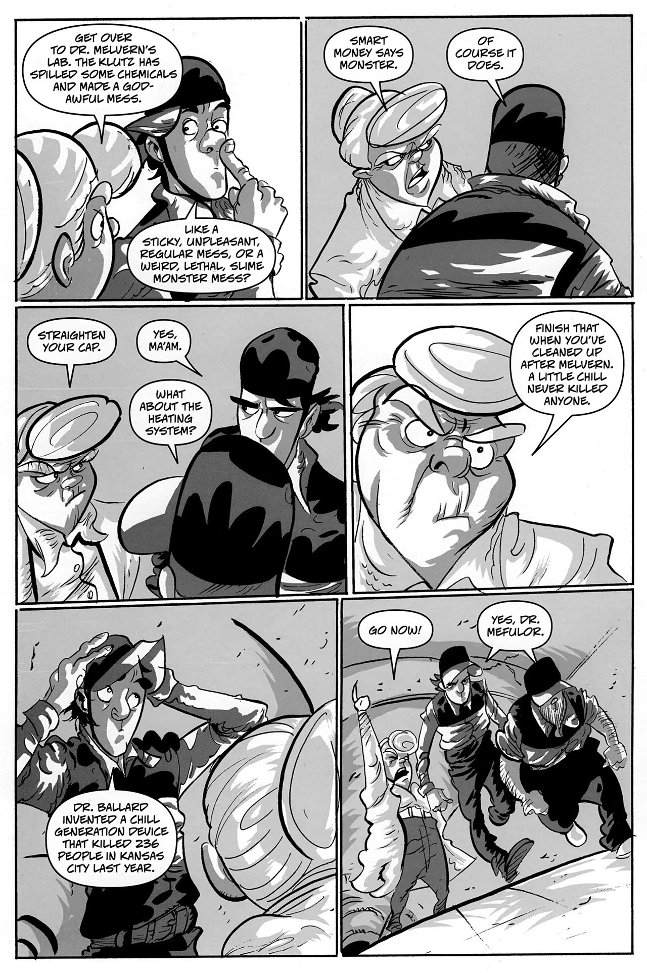 Read online Maintenance comic -  Issue #6 - 9