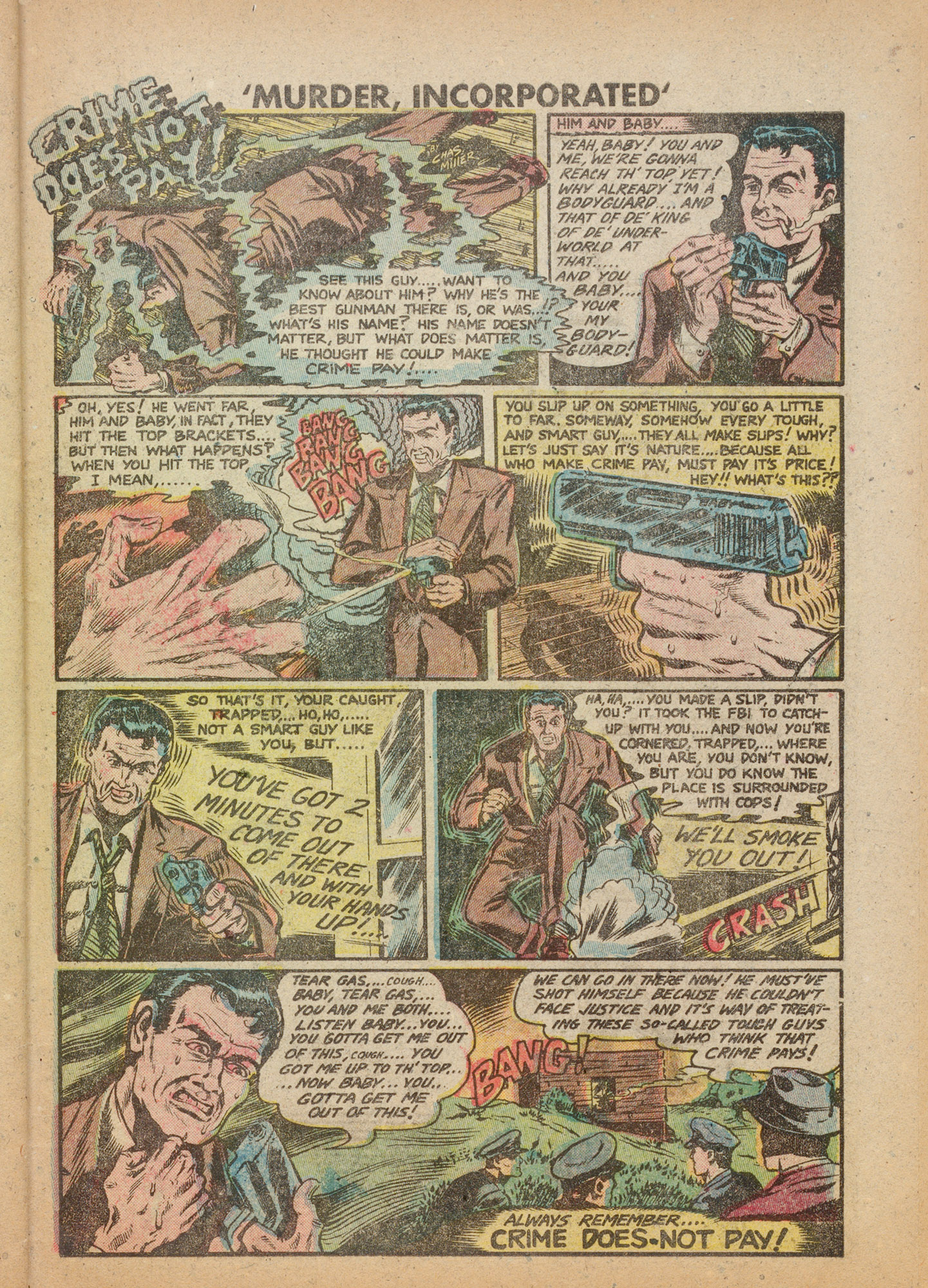Read online Murder Incorporated (1948) comic -  Issue #9 - 31