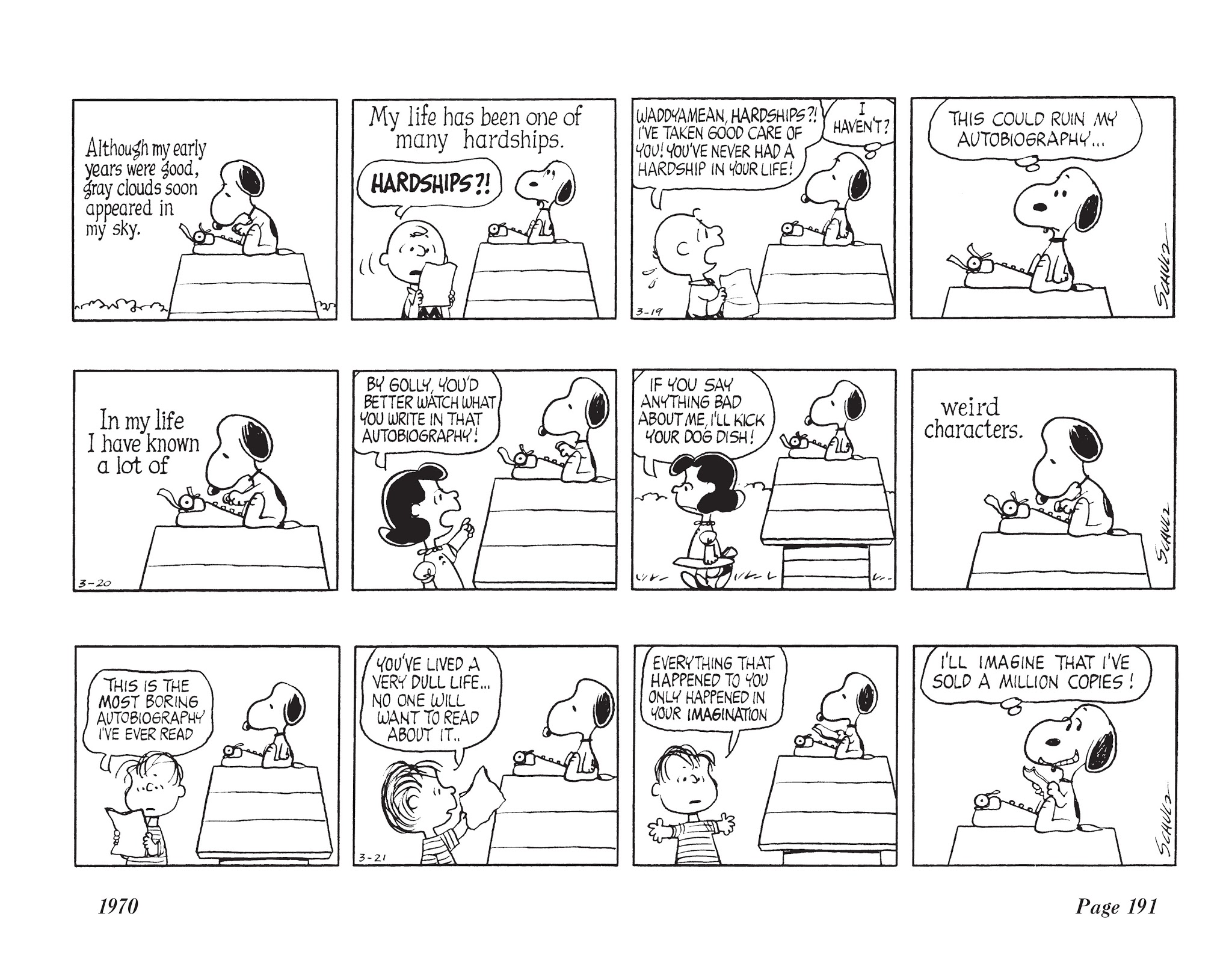 Read online The Complete Peanuts comic -  Issue # TPB 10 - 204