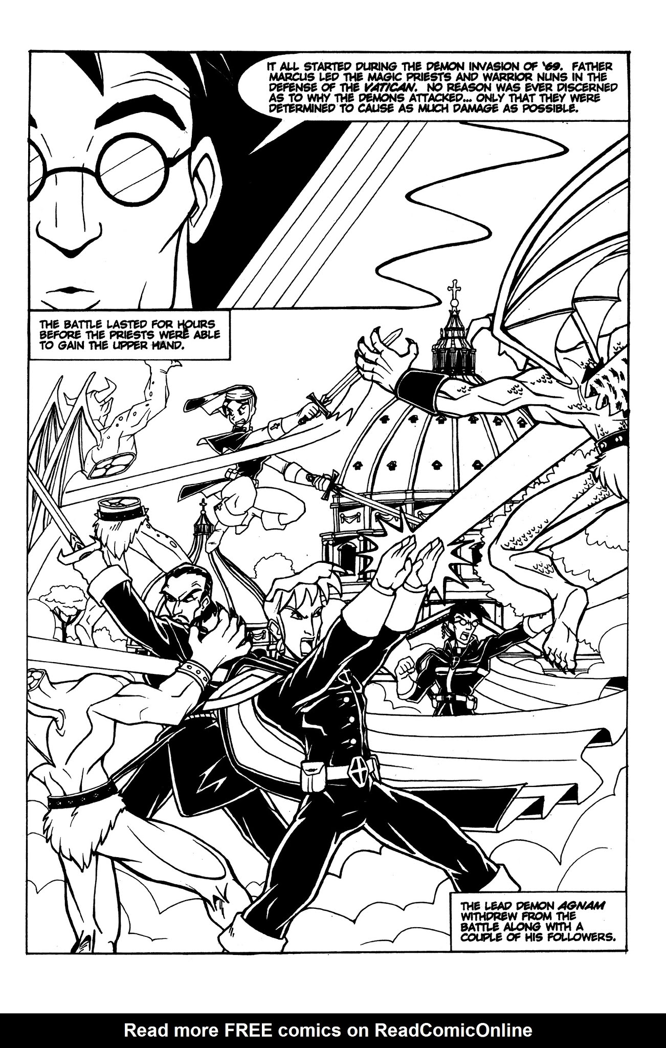 Read online Warrior Nun Brigantia comic -  Issue #2 - 21