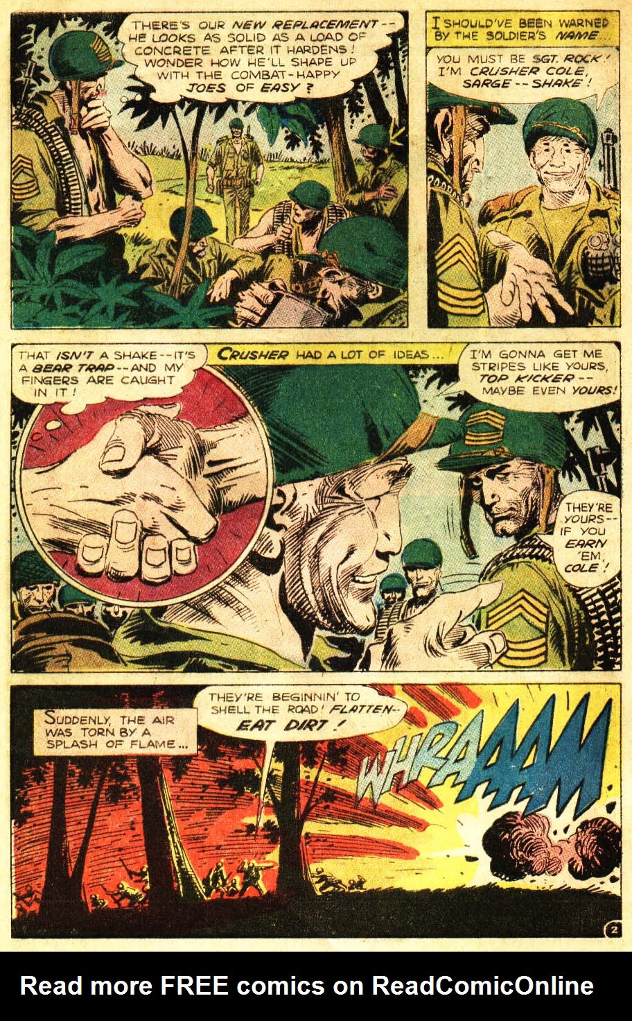 Read online Our Army at War (1952) comic -  Issue #176 - 4