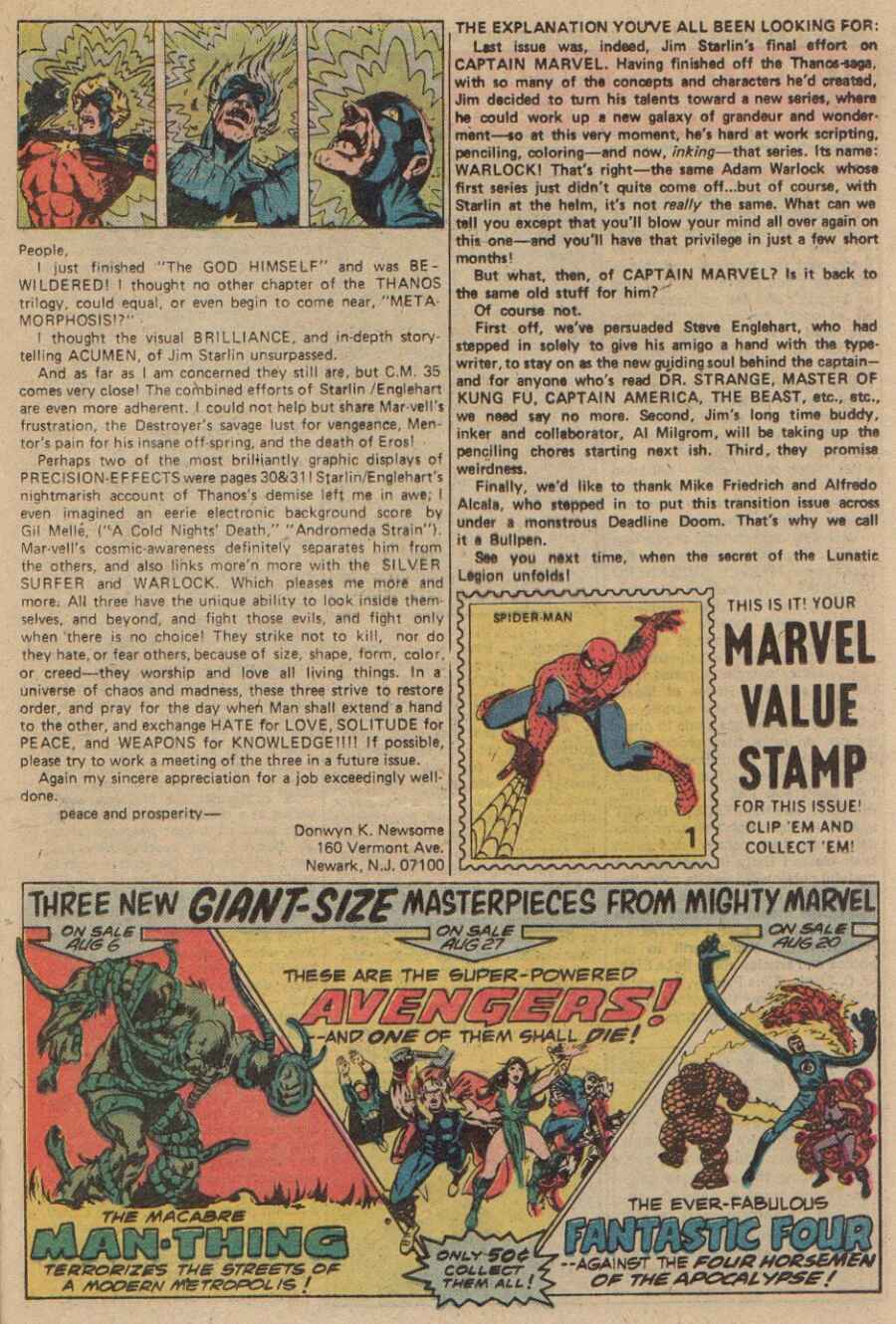 Captain Marvel (1968) Issue #35 #35 - English 14