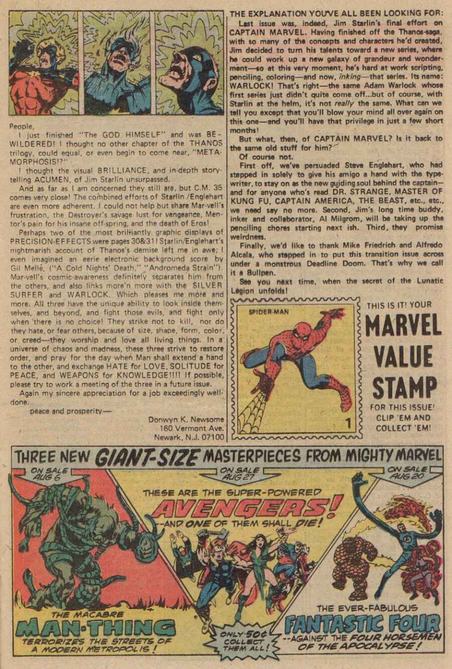 Read online Captain Marvel (1968) comic -  Issue #35 - 14