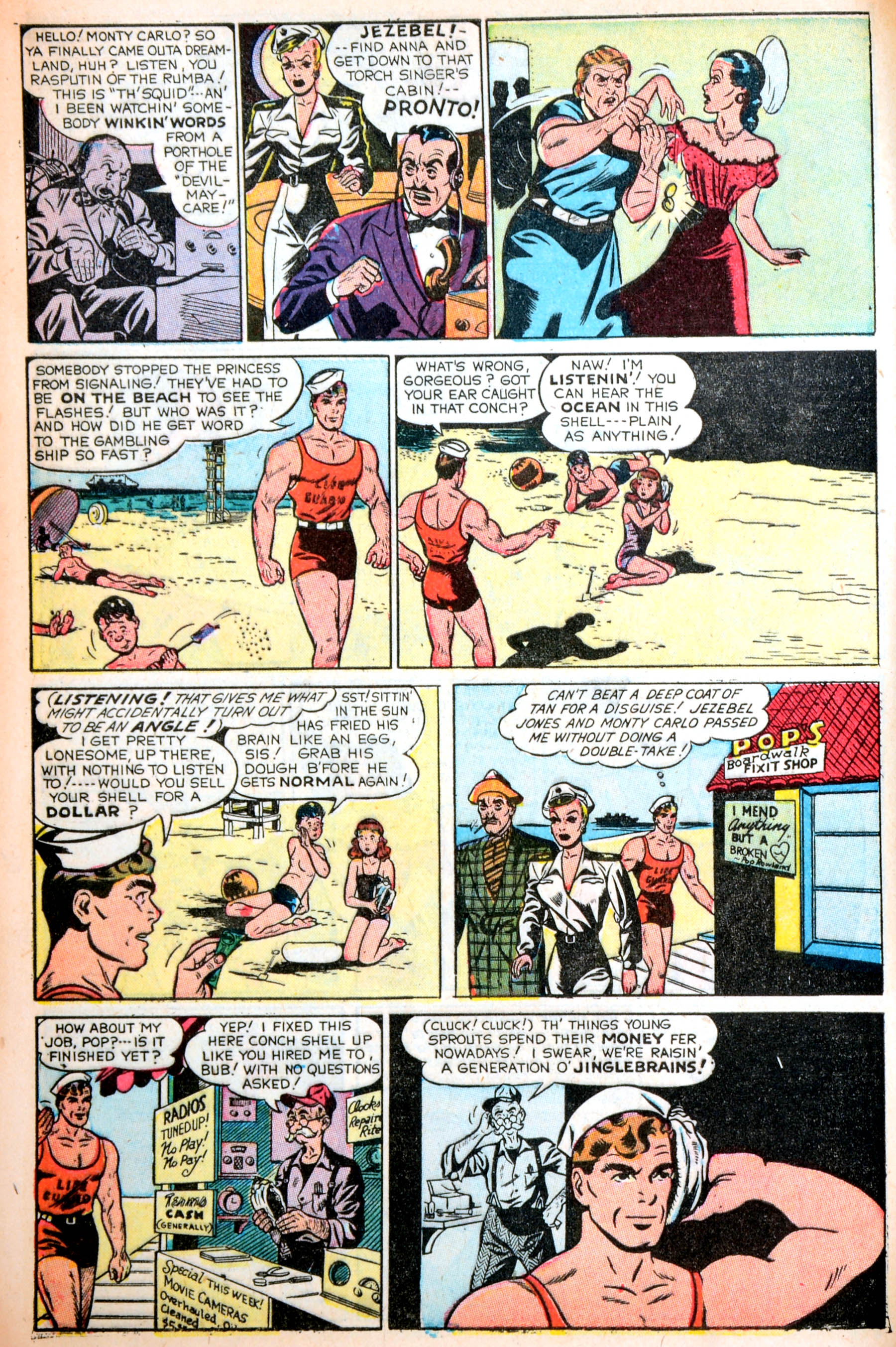 Read online Famous Funnies comic -  Issue #195 - 8